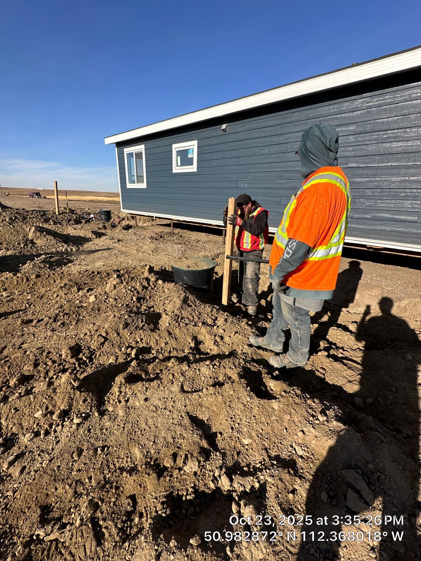 Full Septic System Installation With Polyethylene Tanks In Alberta by Septic Medic Inc.
