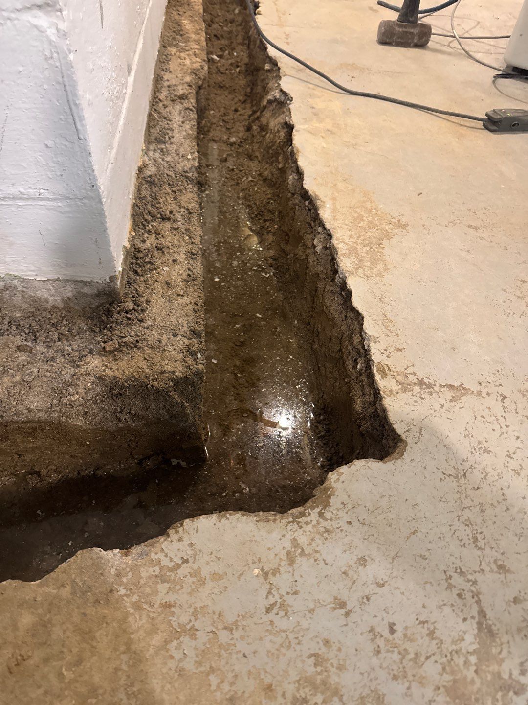 Waterproofing for our neighbor Heather by Waterproofing Northeast