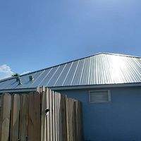 24ga 1" Nail-Strip Dove Gray by Total Roofing System The Metal Roof Experts