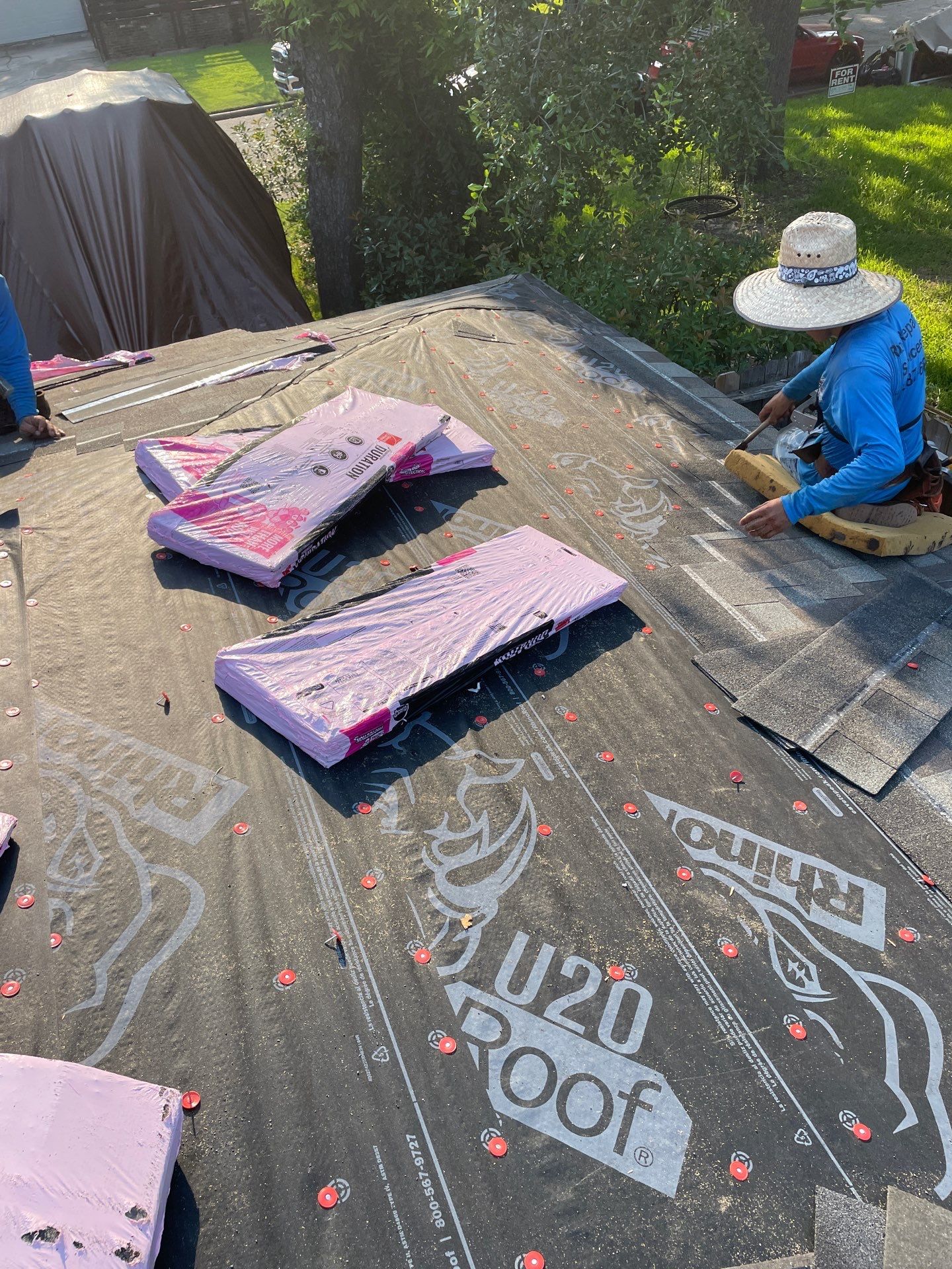 Residential Roofing Repair using Owen's Corning Duration (Lifetime) Shingles by Roof Repair Company