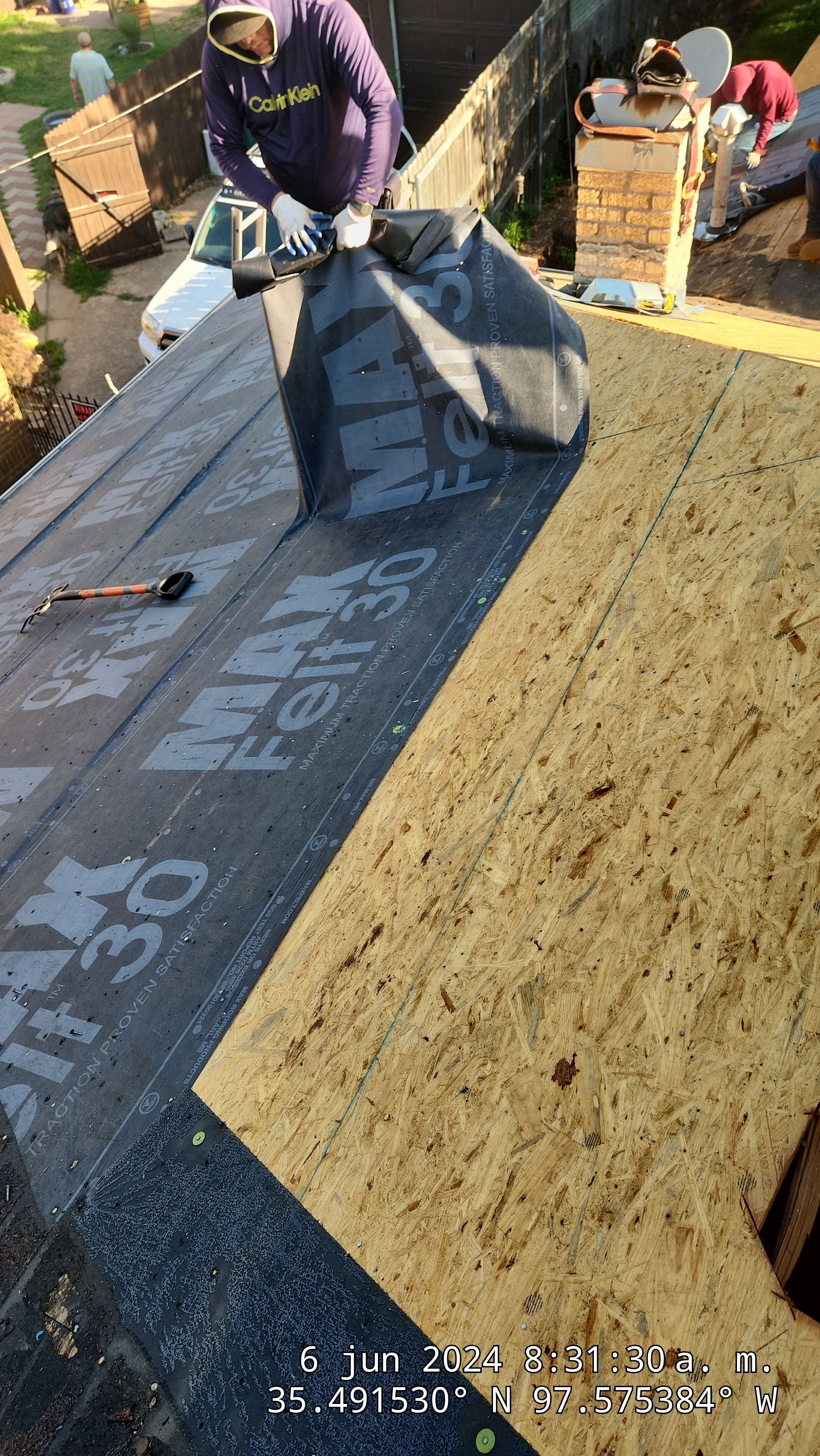 Residential Installation using Owens Corning by Castillo Roofing
