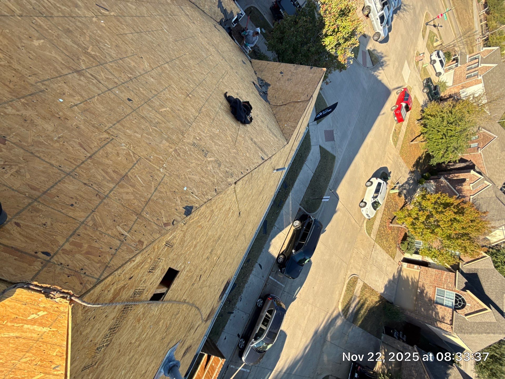 Residential Roof Replacement using GAF HDZ - Weathered Wood by Elite Roofing LLC