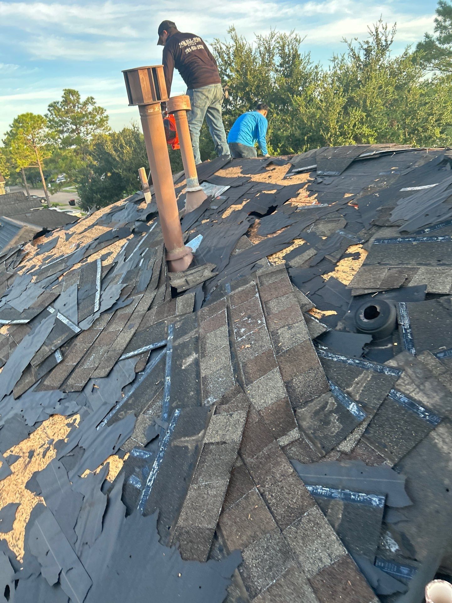Residential Roofing Repair using Owen's Corning Duration (Lifetime) Shingles by Roof Repair Company
