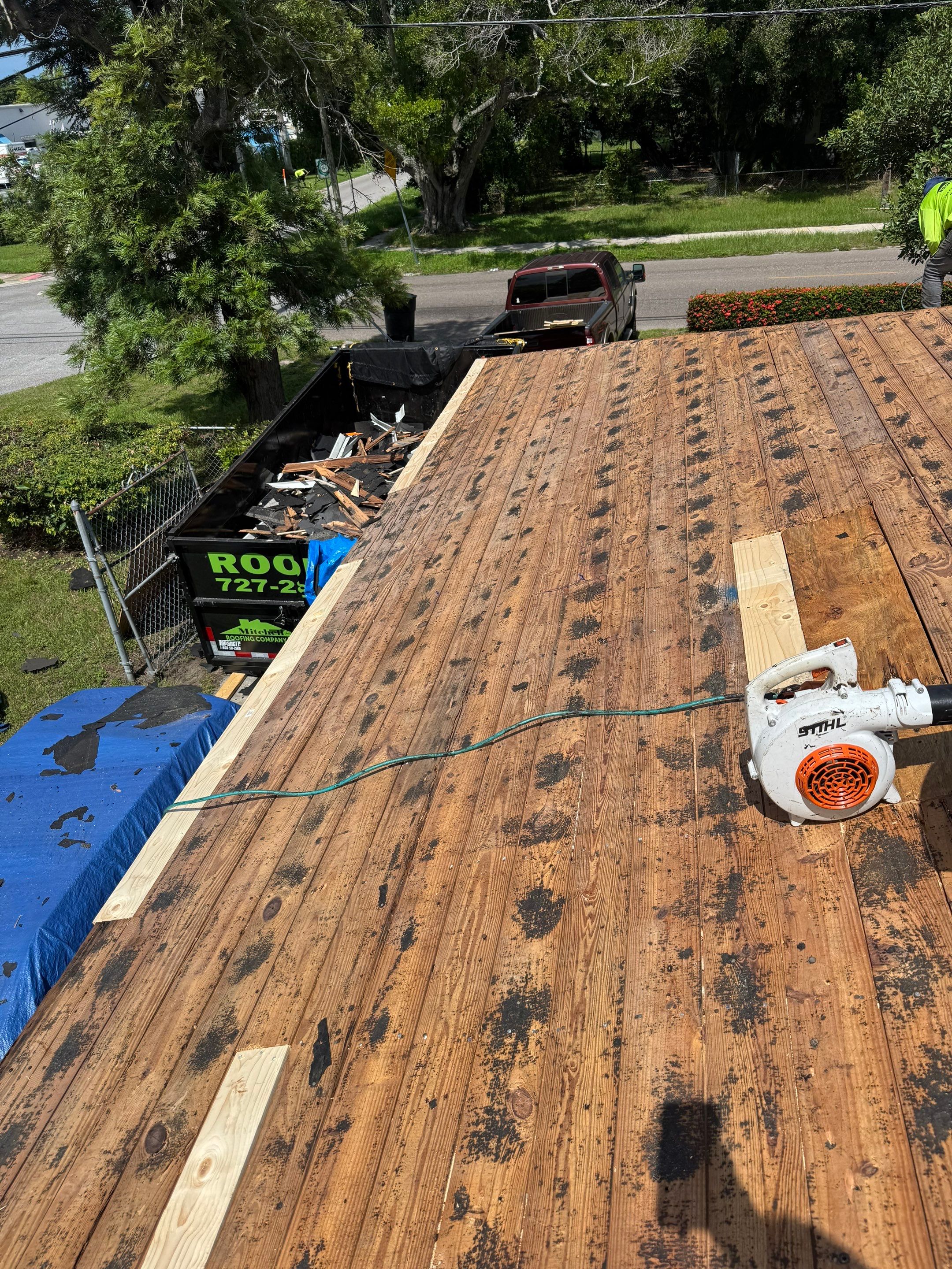 Project in St. Petersburg 33711 by Mitchell Roofing Company LLC 