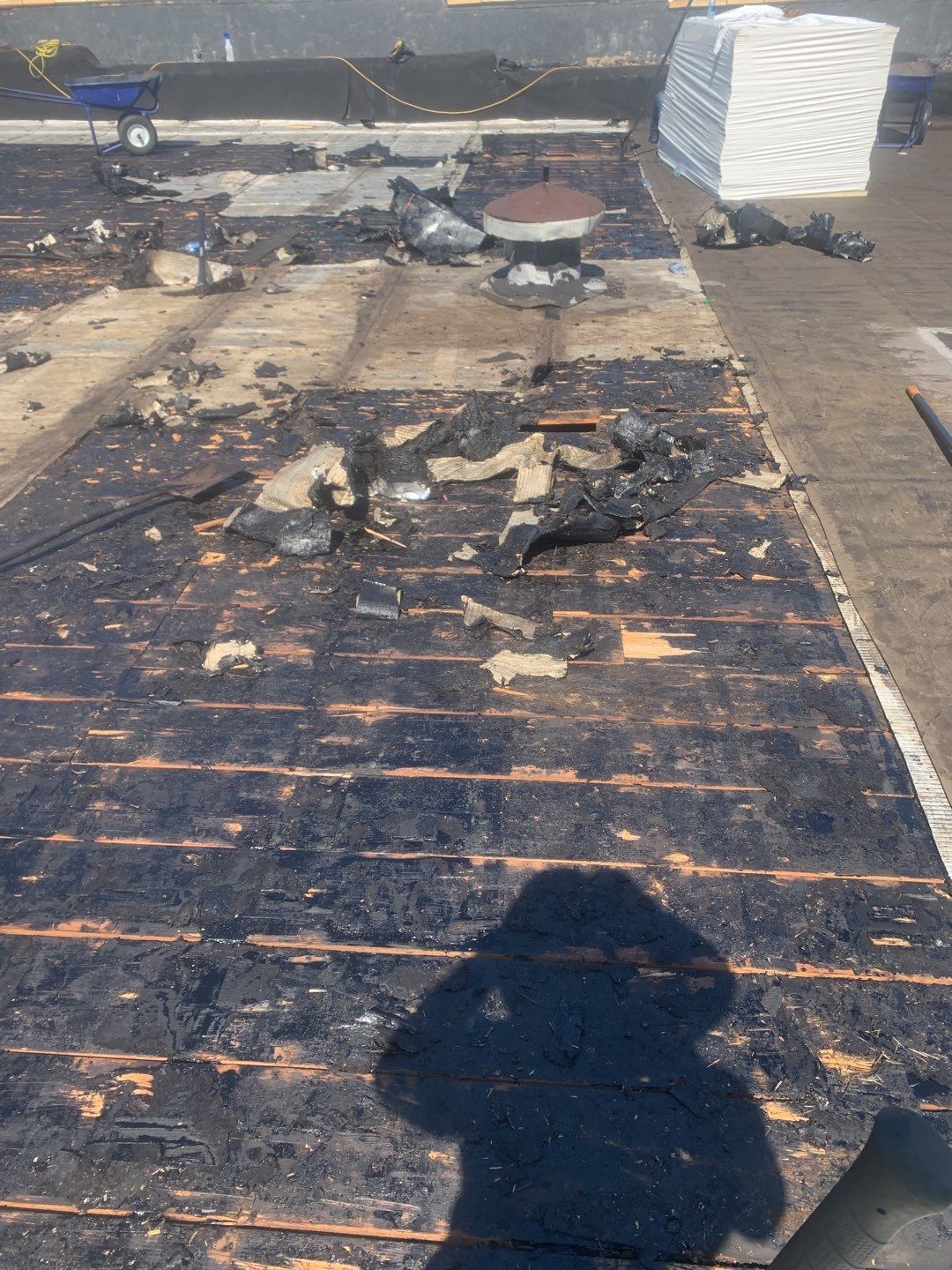 Commercial Roofing Installation in DeQueen, AR, using 50 mil PVC by Hostetler Roofing