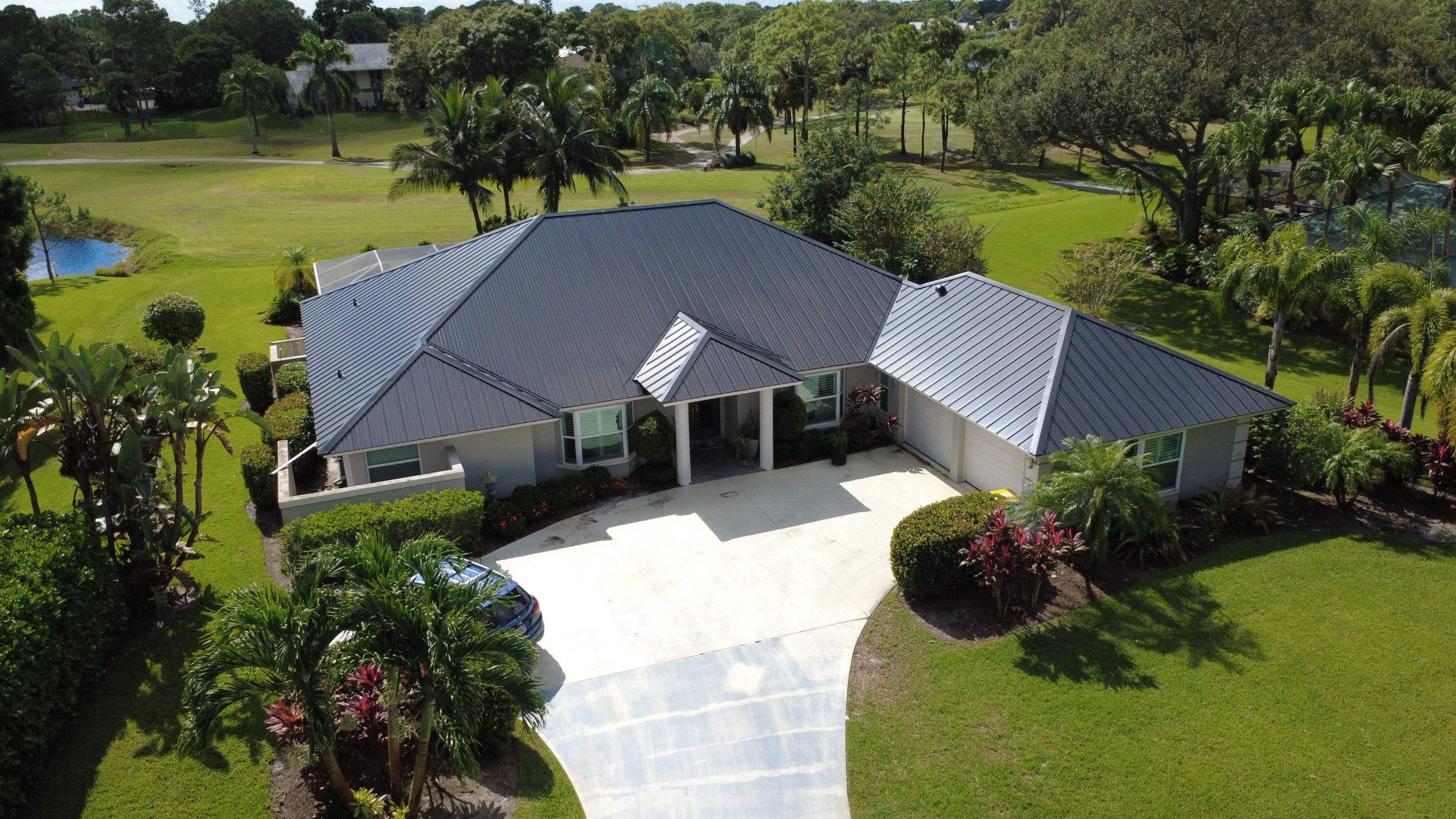 Kynar (Color Coated) Standing Seam Metal Roof Replacement by Sailfish Roofing