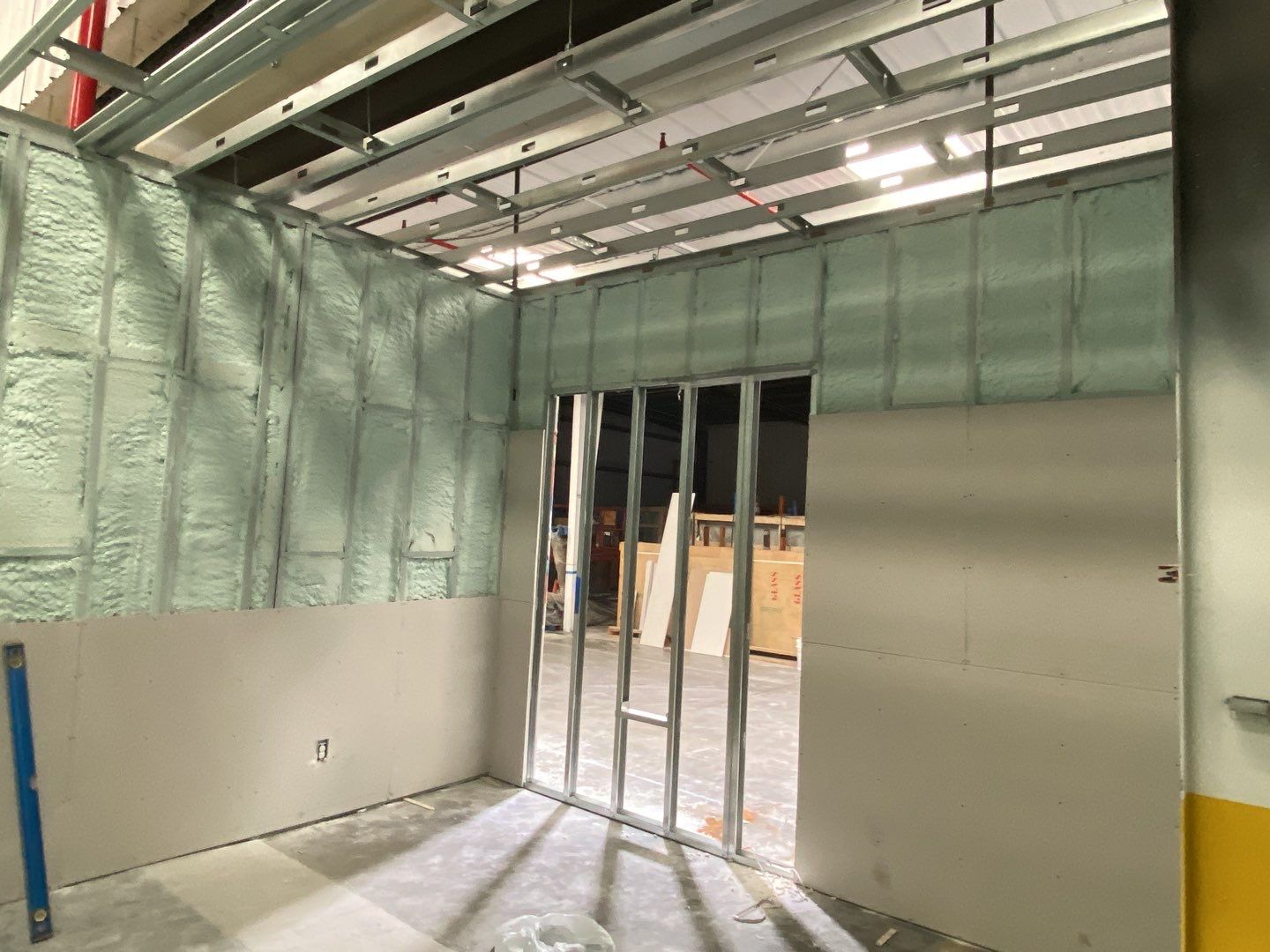 Spray Foam Insulation using Demelek Spray foam by Straight Edge Roofing Inc