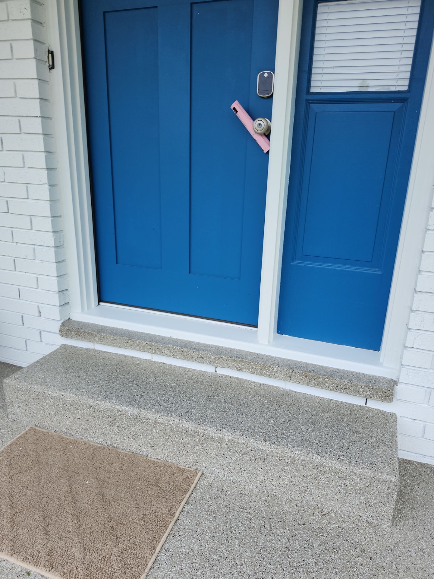 Garage and patio epoxy floor by Gordon Painting