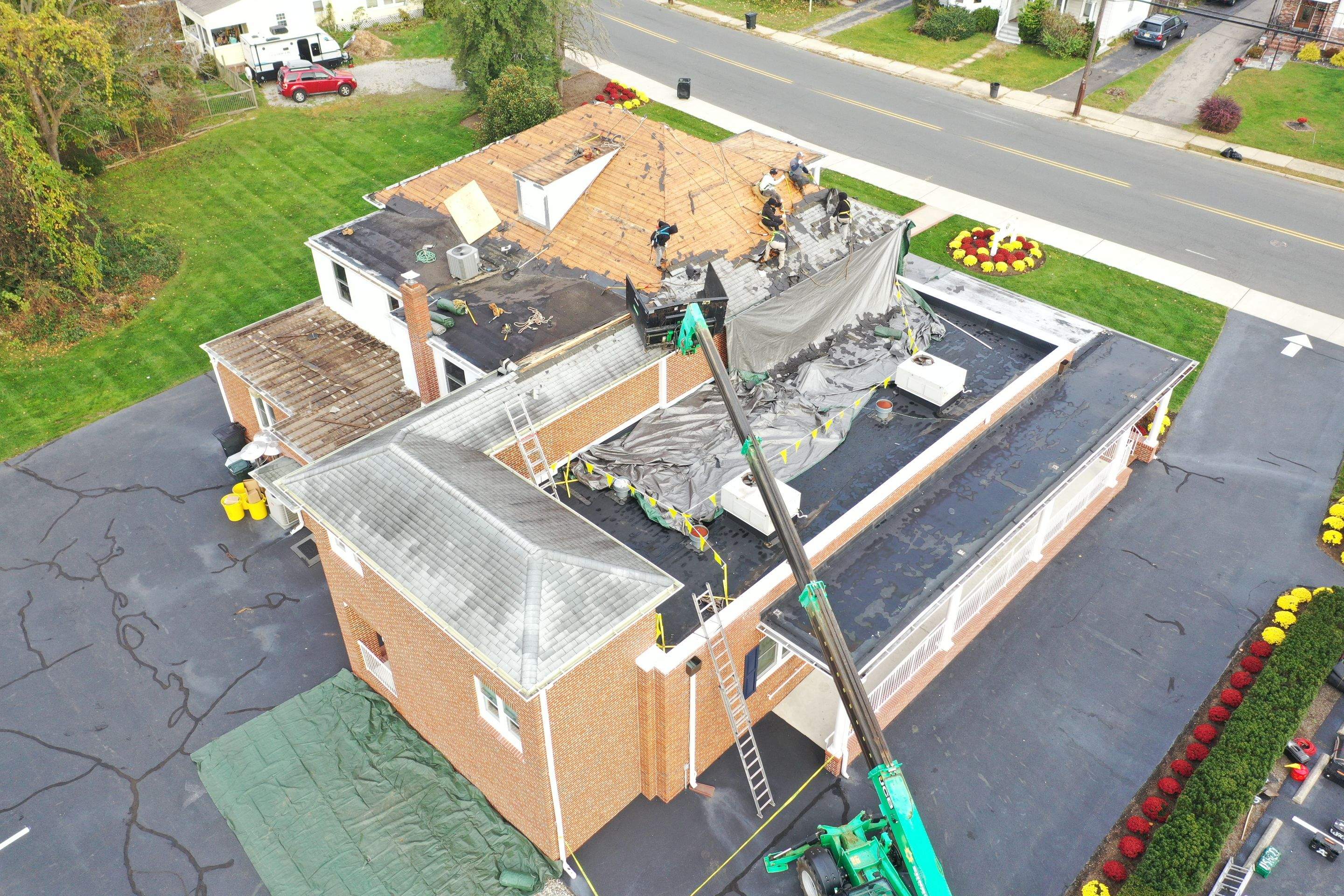 Commercial Roofing Installation using GAF Timberline / GAF TPO by All Site Roofing