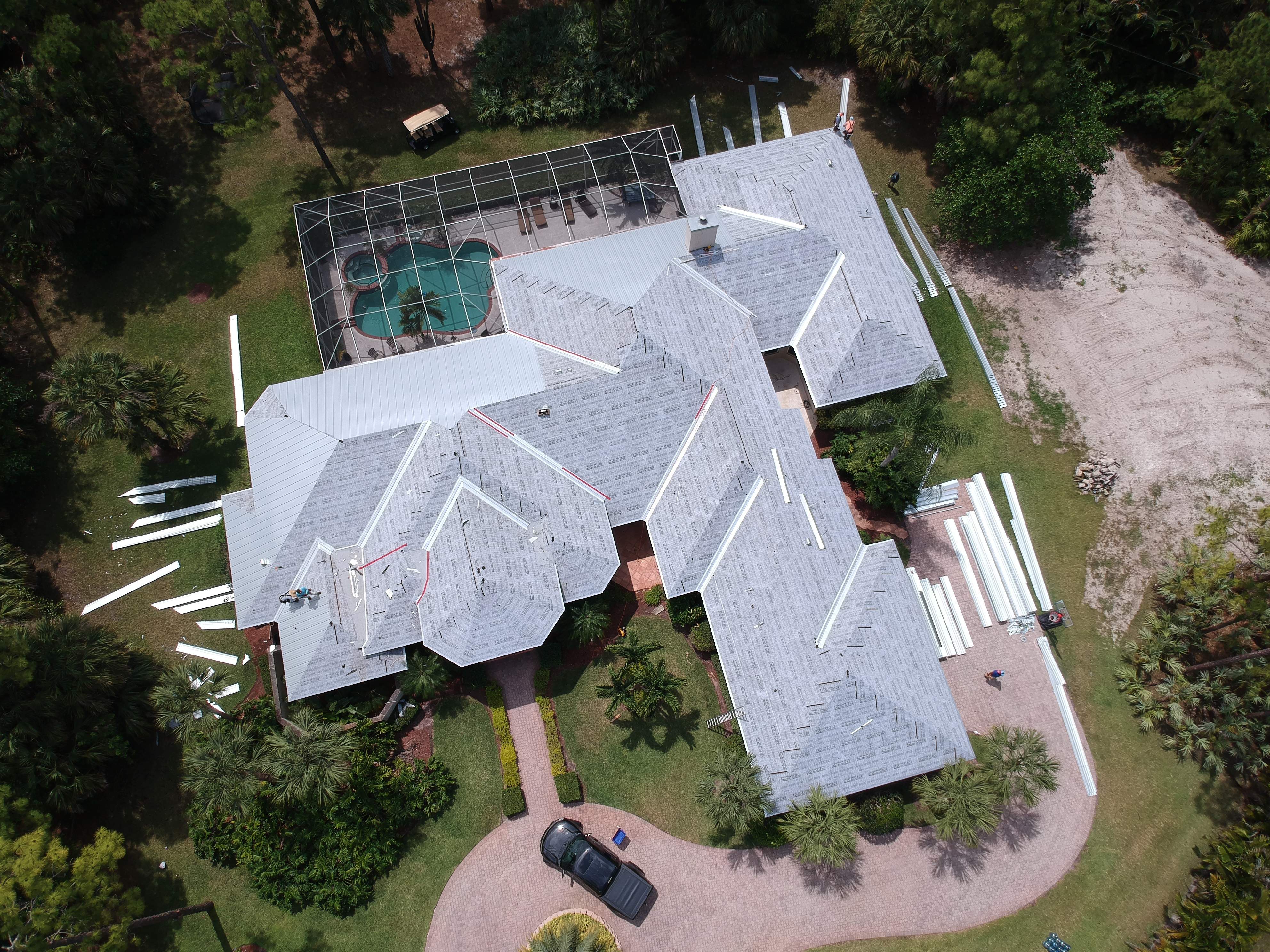 Wellington Metal roof replacement using 1" Nail strip metal roof by BLUES BROTHERS CONSTRUCTION CORP