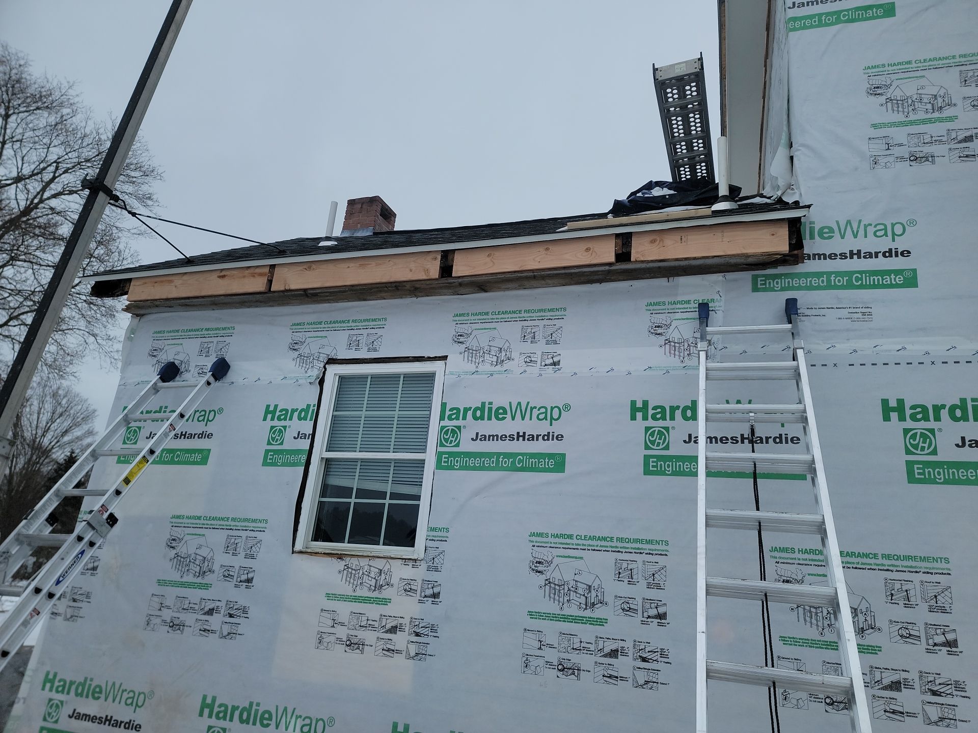 Siding Installation using James Hardie by UBrothers Construction