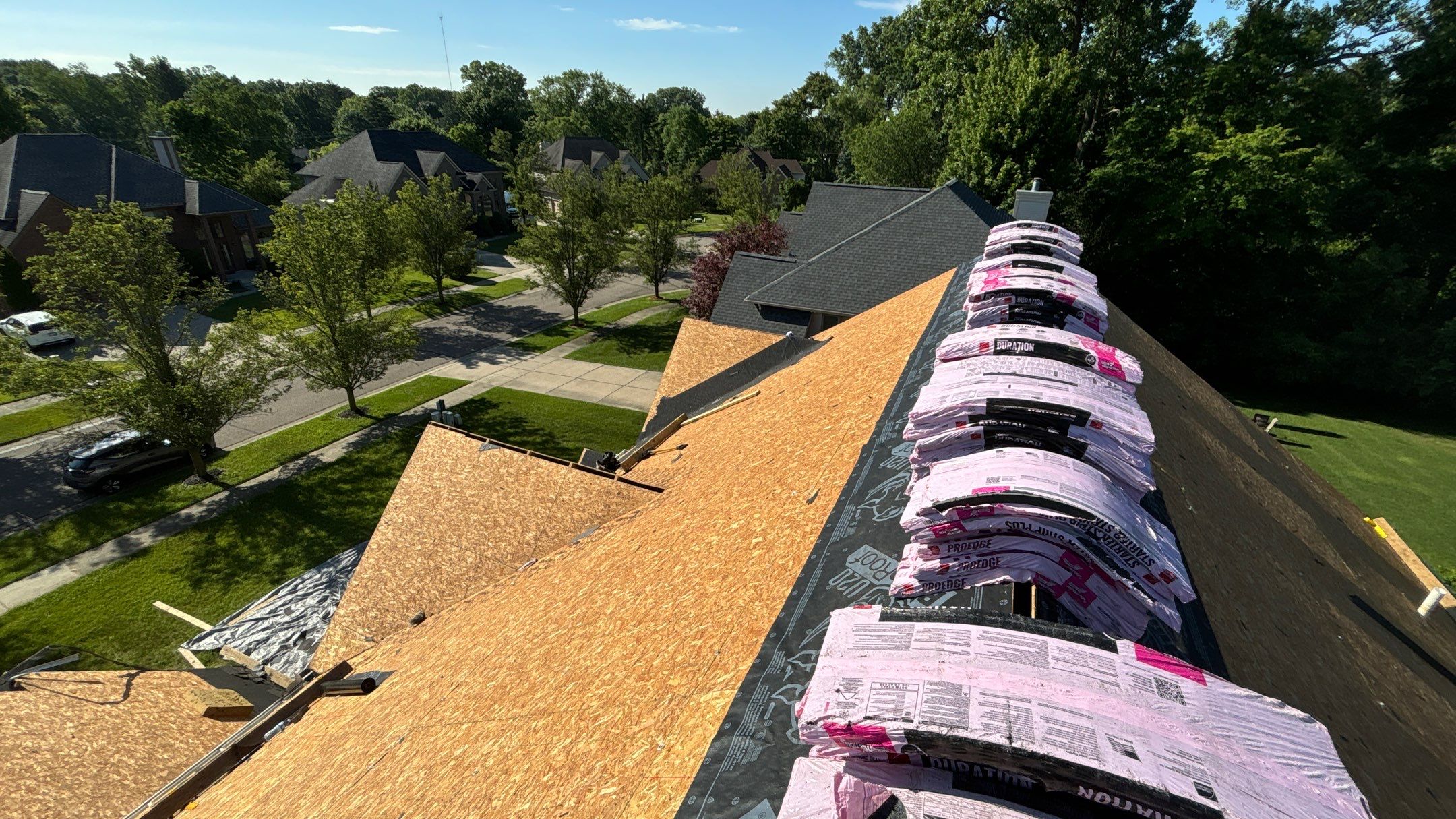 Roof Replacement using Owens Corning Duration by 180 Contractors