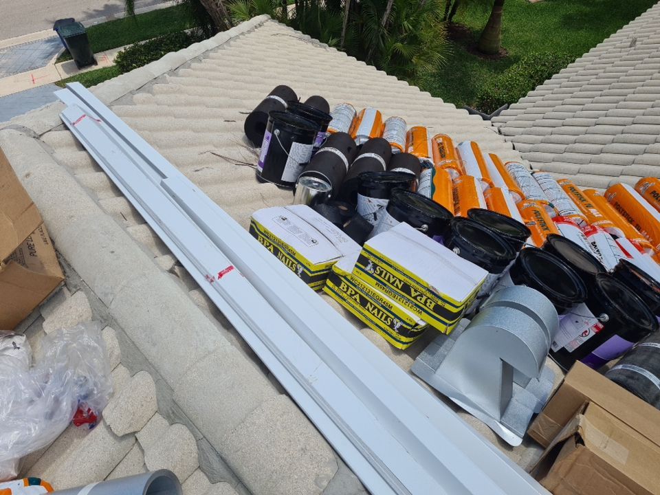 Residential Roofing Installation using Eagle Roofing Tile by BLUES BROTHERS ROOFING