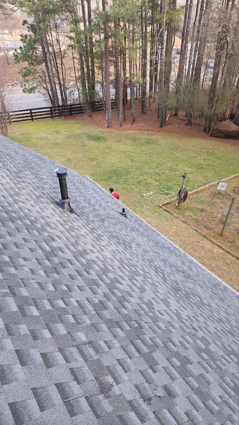 Cumming, GA Roof Replacement GAF Timberline HDZ Charcoal by Reset Roofing