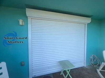 Rolling Shutters in White