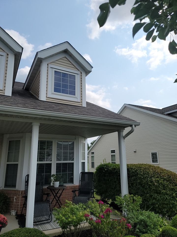 ATLAS PINNACLE PRISTINE COLOR: WEATHERED WOOD DRIP EDGE: WHITE by Eagle Eye Roofing