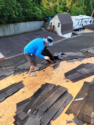 Residential Roofing Repair using Owen's Corning Duration (Lifetime) Shingles