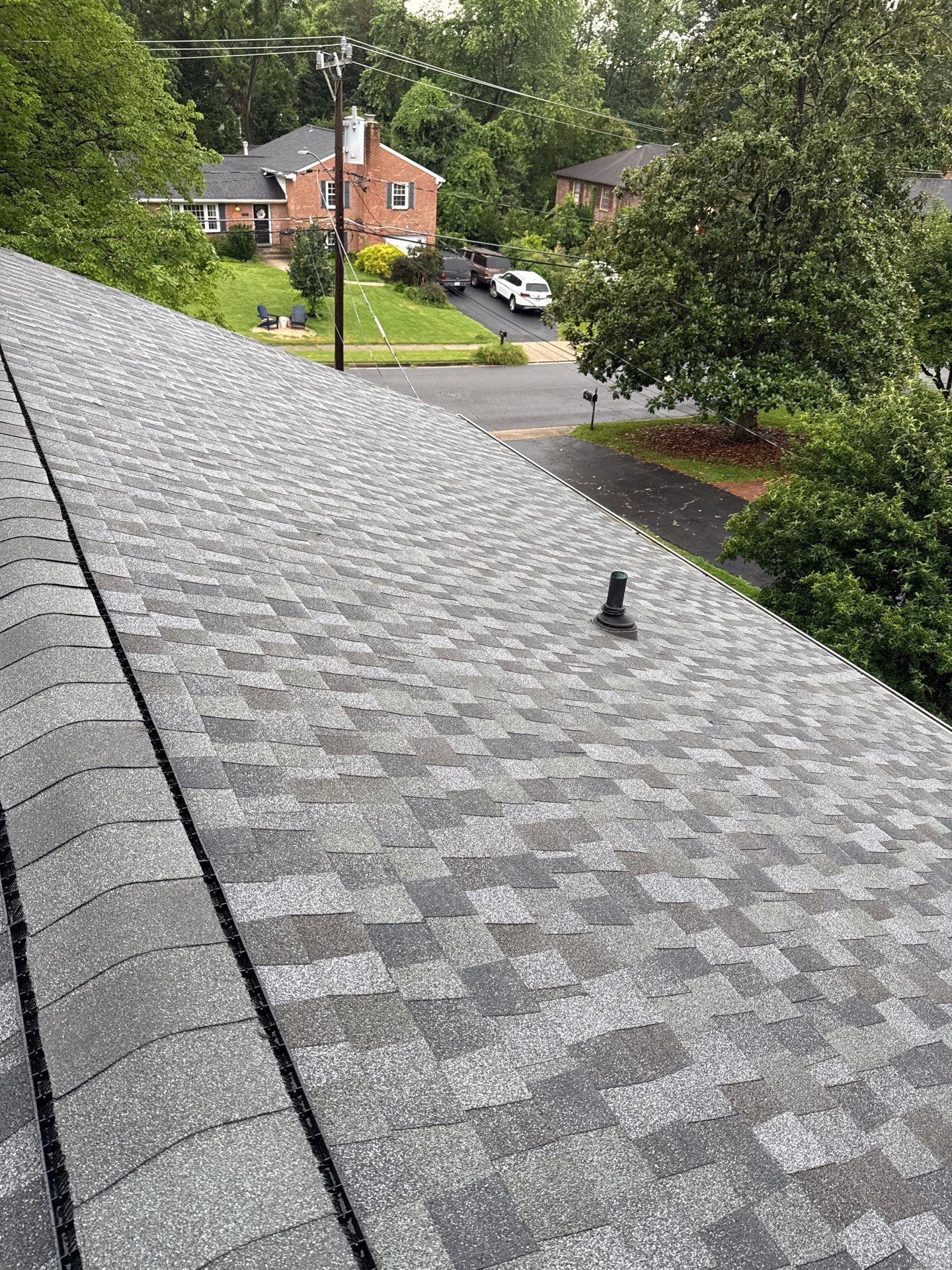 Alexandria: Residential Roof Replacement with GAF Timberline HDZ in Nantucket Morning by RM Banning, Inc.