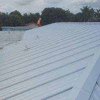24ga 1" Nail-Strip Mill Finish by Total Roofing System The Metal Roof Experts