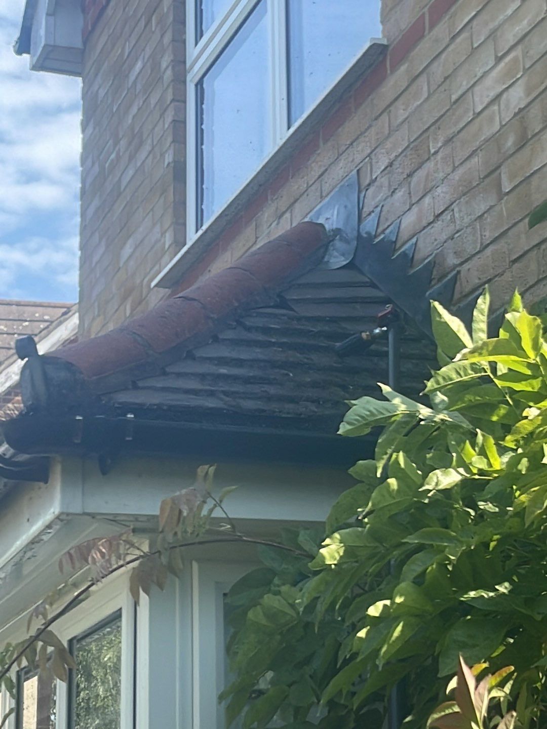 Roof Clean - Biocide Treatment using Honda 15lpm Low Pressure Washing Machine by Ges Exterior Cleaning ltd