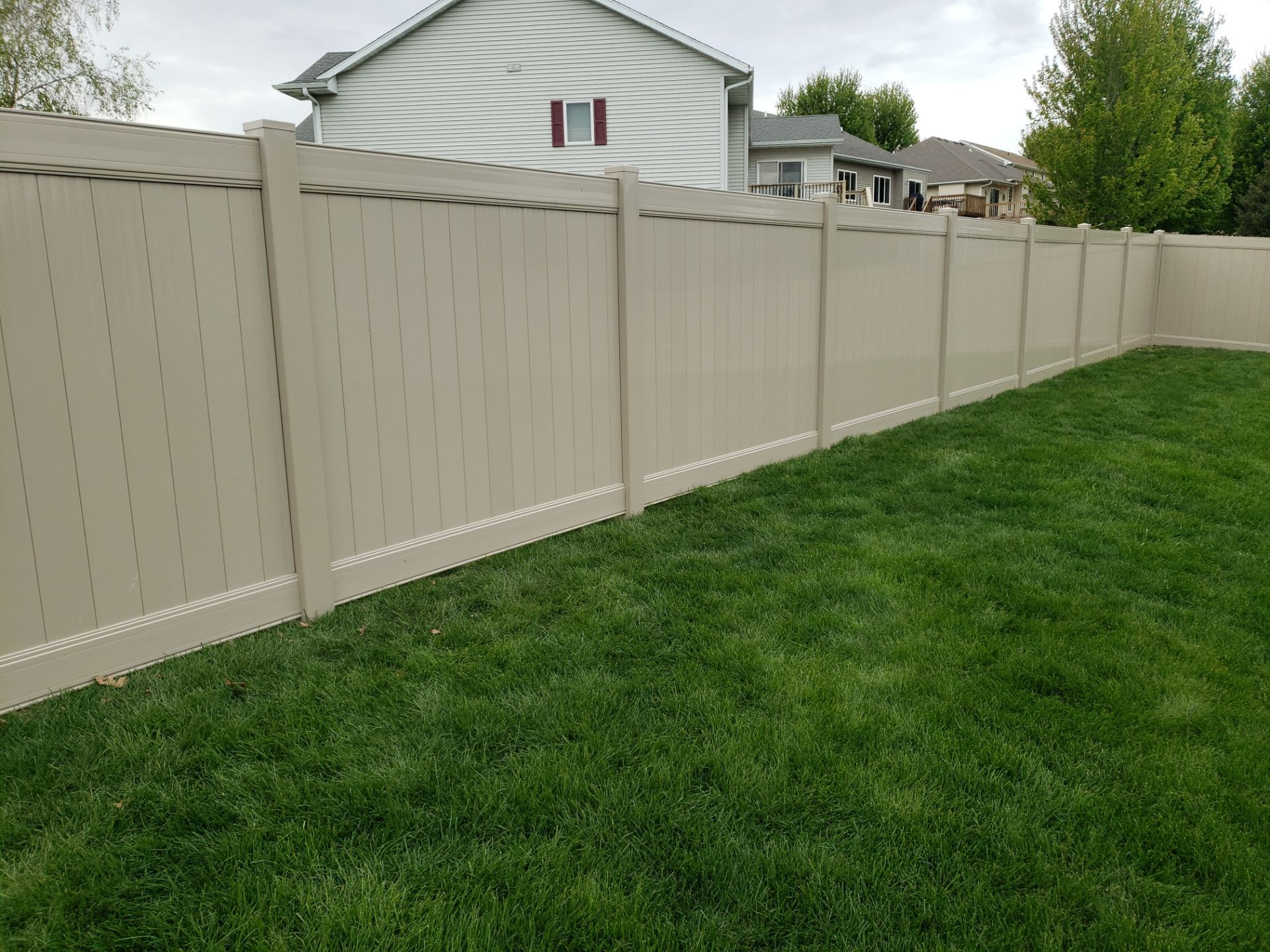 Project in Cedar Falls by Perfect Picket Fence and Stain