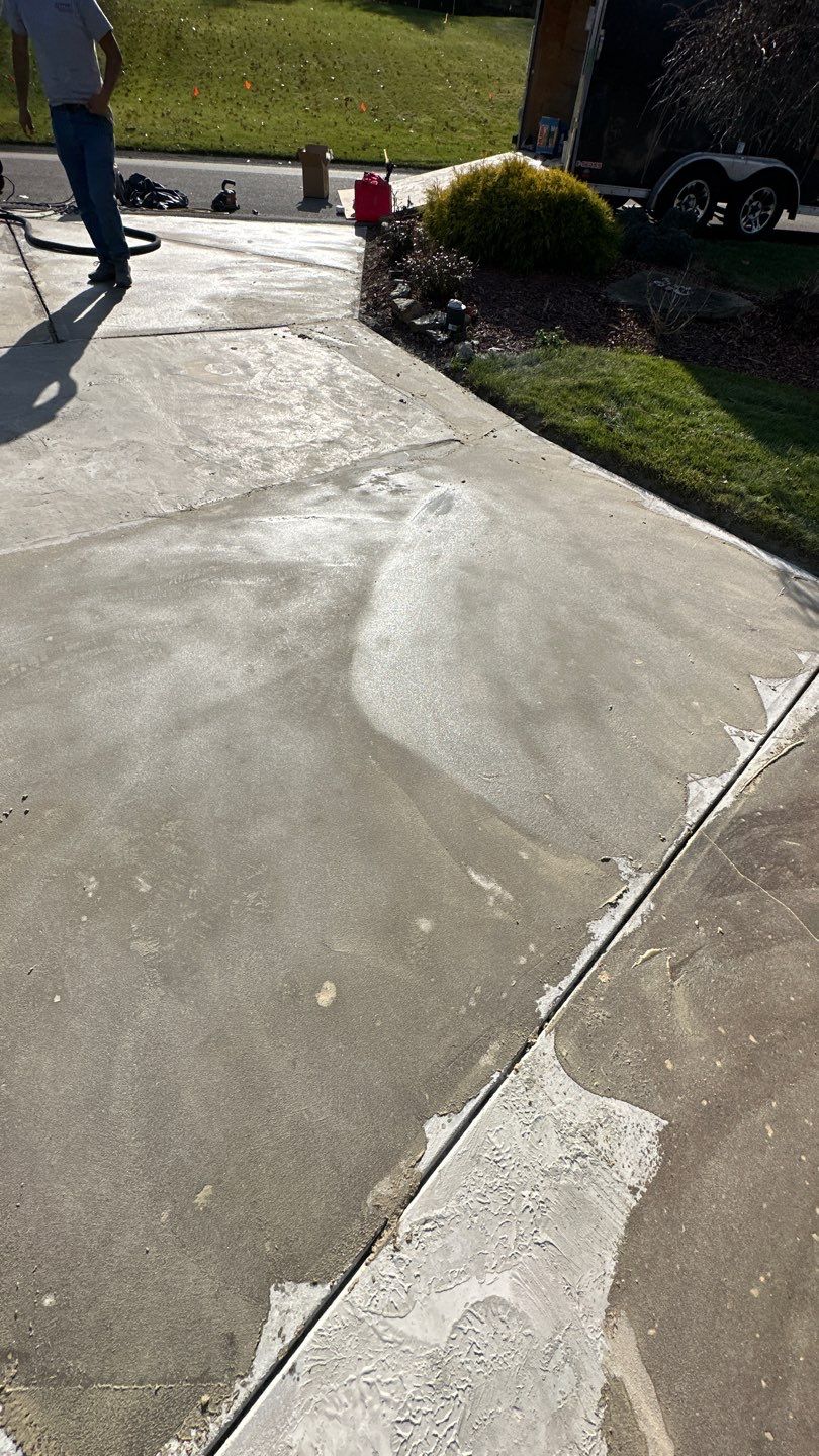 Twilight Driveway Project in Bridgeville by Floors in a Day, Inc