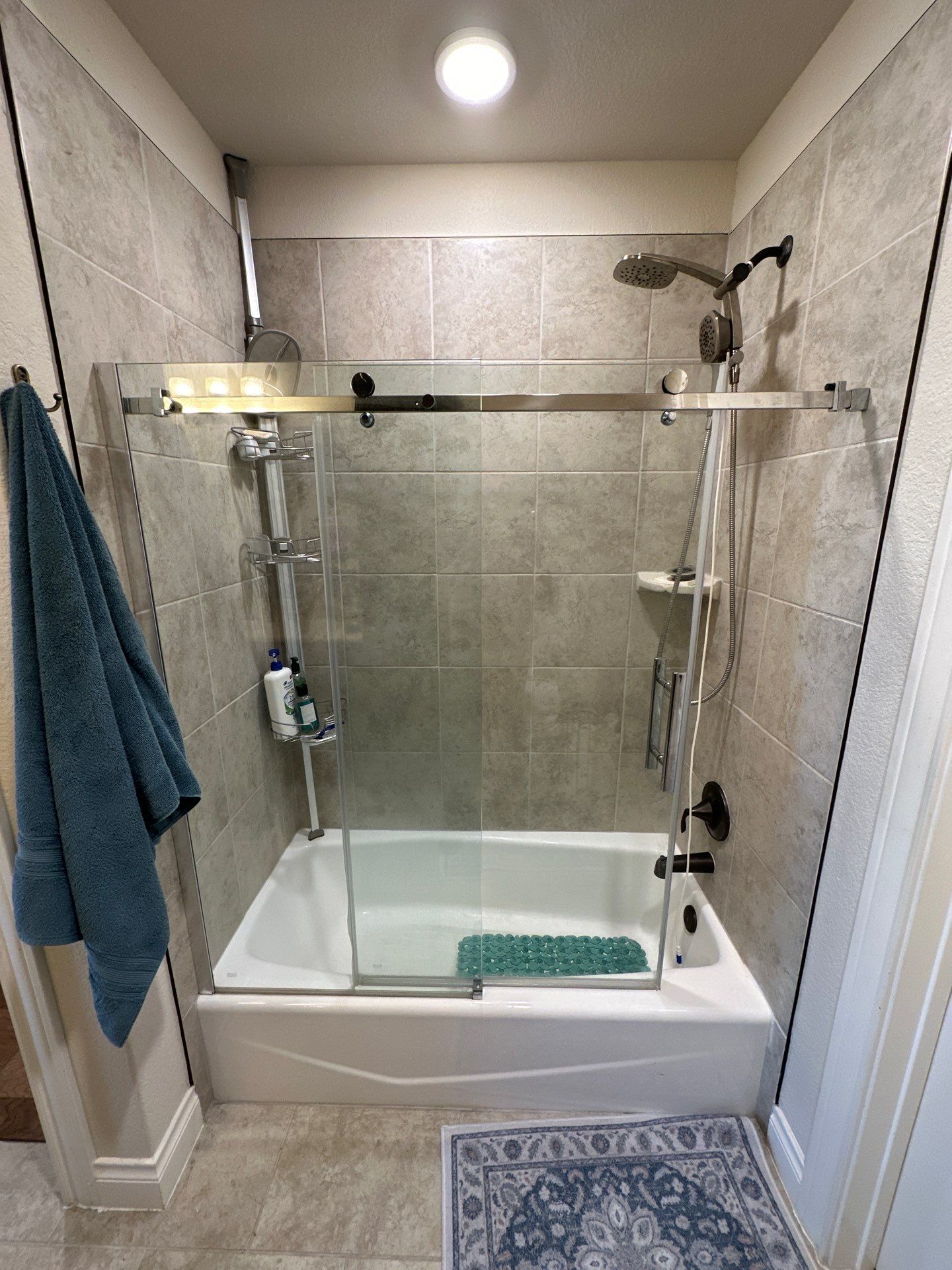 Tub to Walk in Shower in Lakeway by Lane Lauritsen - The Hill Country, Texas