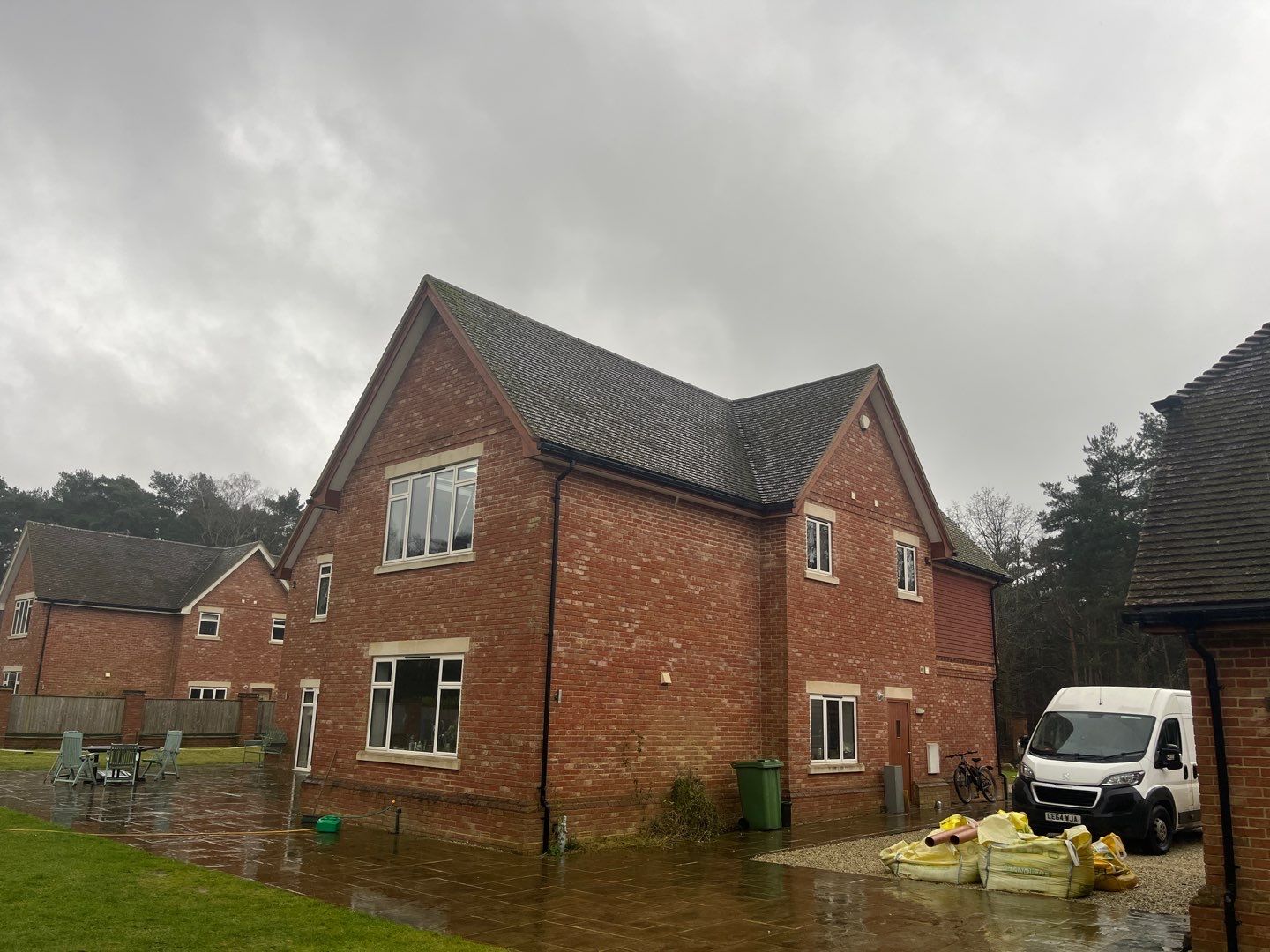 Roof Clean - Moss Removal - Gutter Clean using Honda 15lpm Low Pressure Washing Machine by Ges Exterior Cleaning ltd