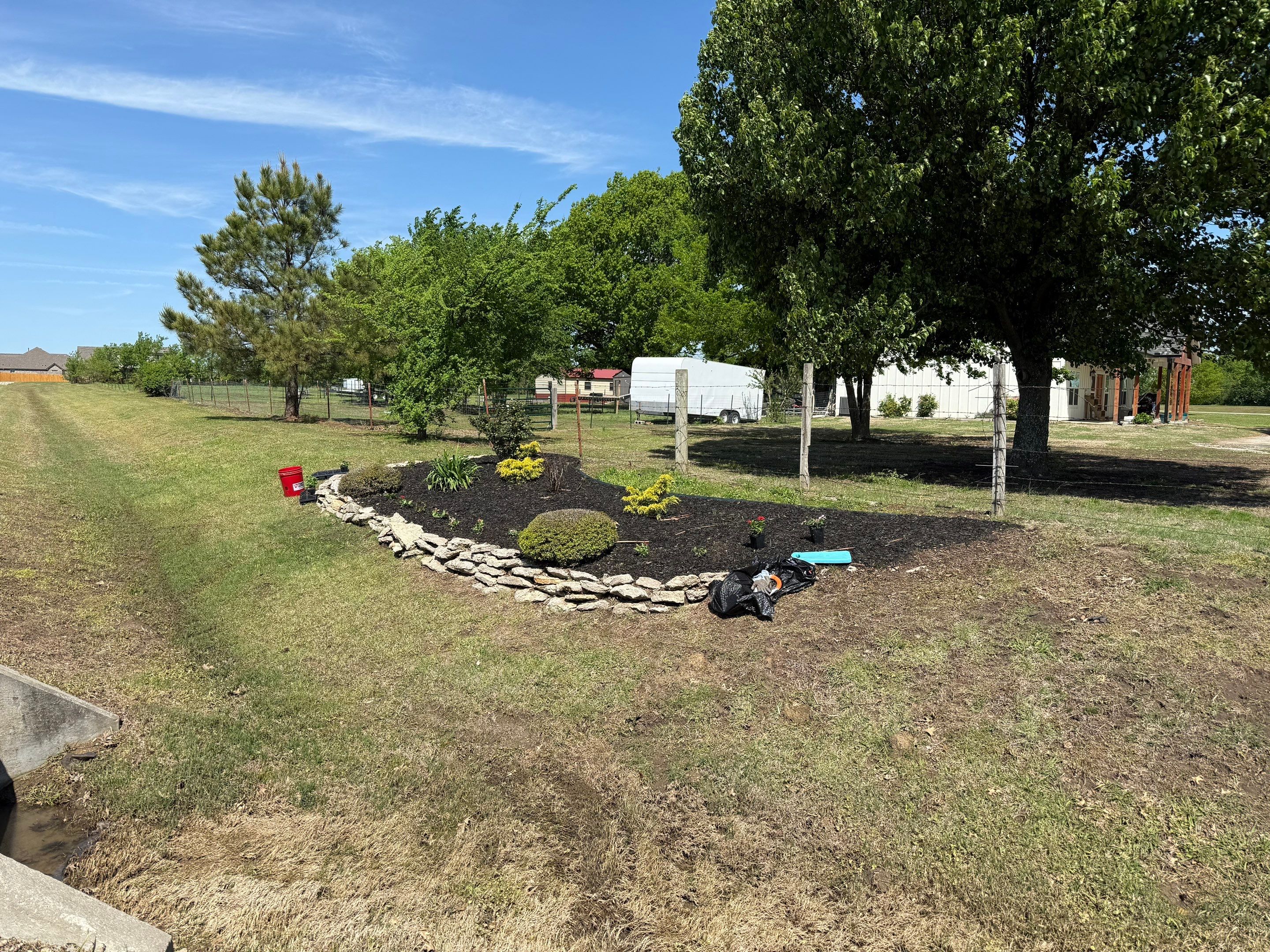 Project in Broken Arrow by Greenscapes Outdoor