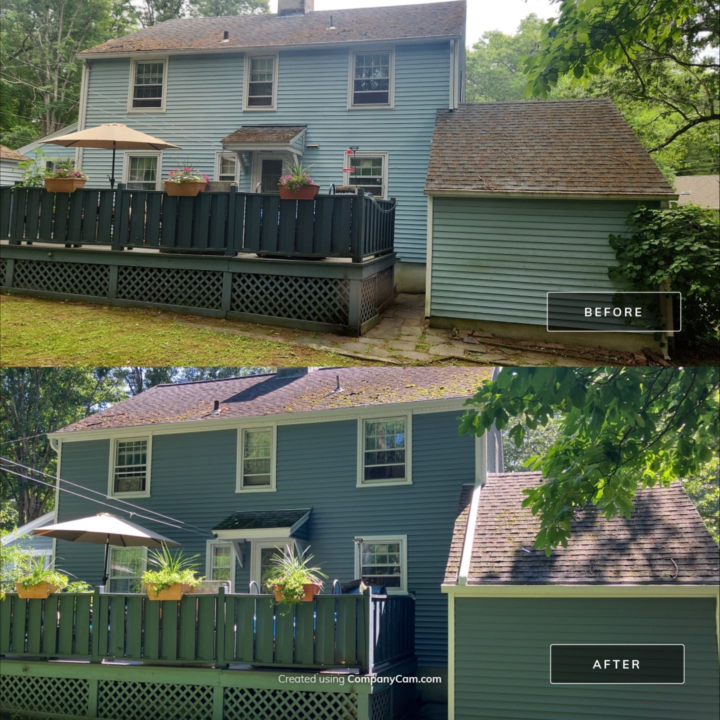 Siding Refreshment with Cert Monogram D/4 x 12'6" Clapboard, Wedgewood Blue by DiGiorgi Roofing and Siding Inc