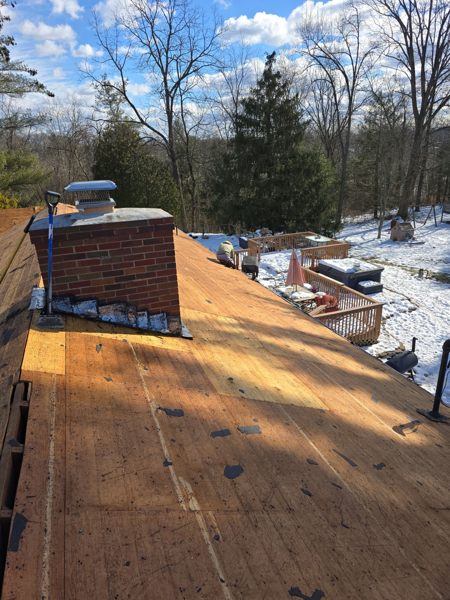 Residential Roofing Installation using Metal by Rainstoppers Roofing
