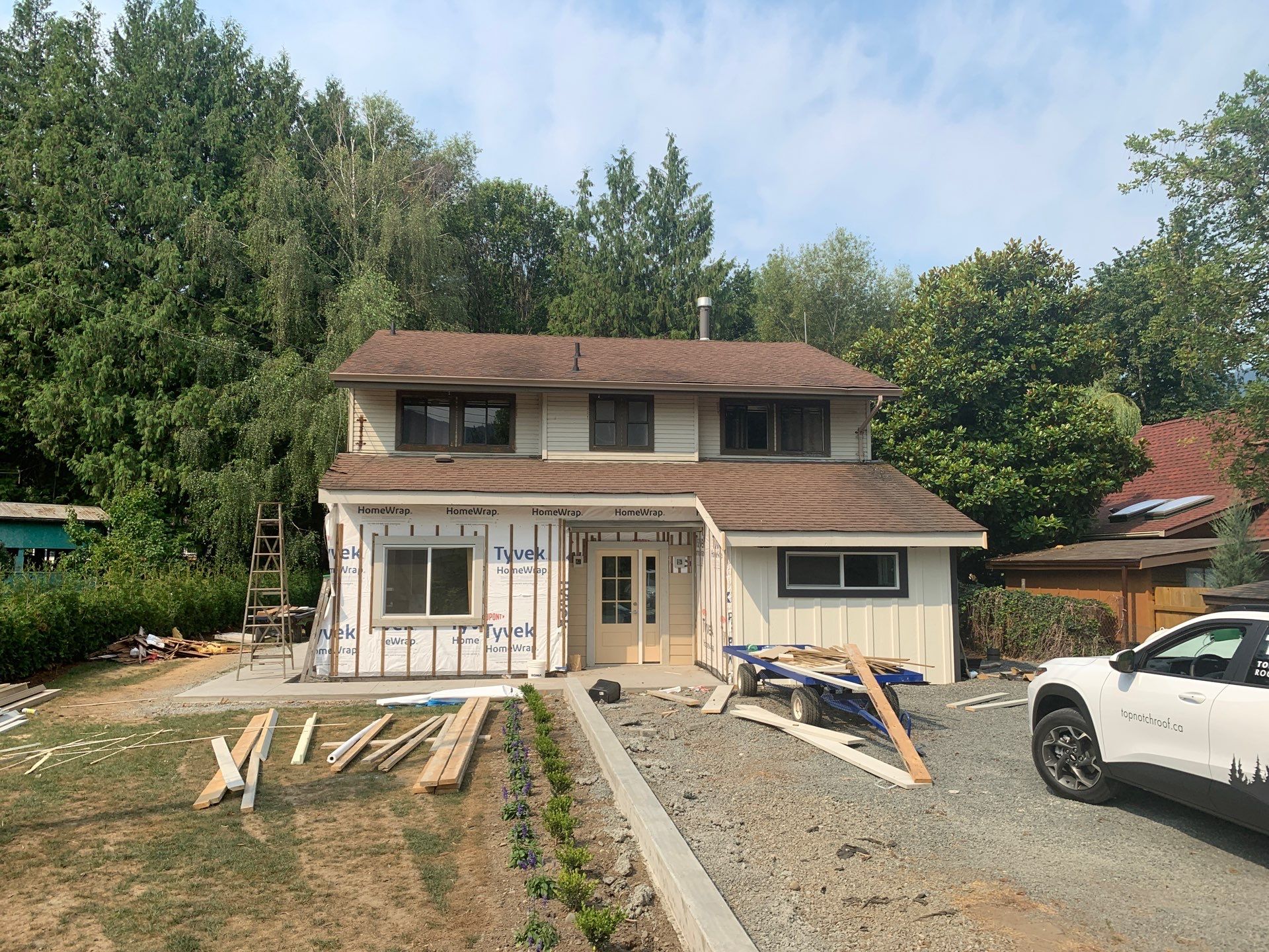 Residential Re-Roof using GAF - Golden Pledge Warranty by Top Notch Roofing Inc