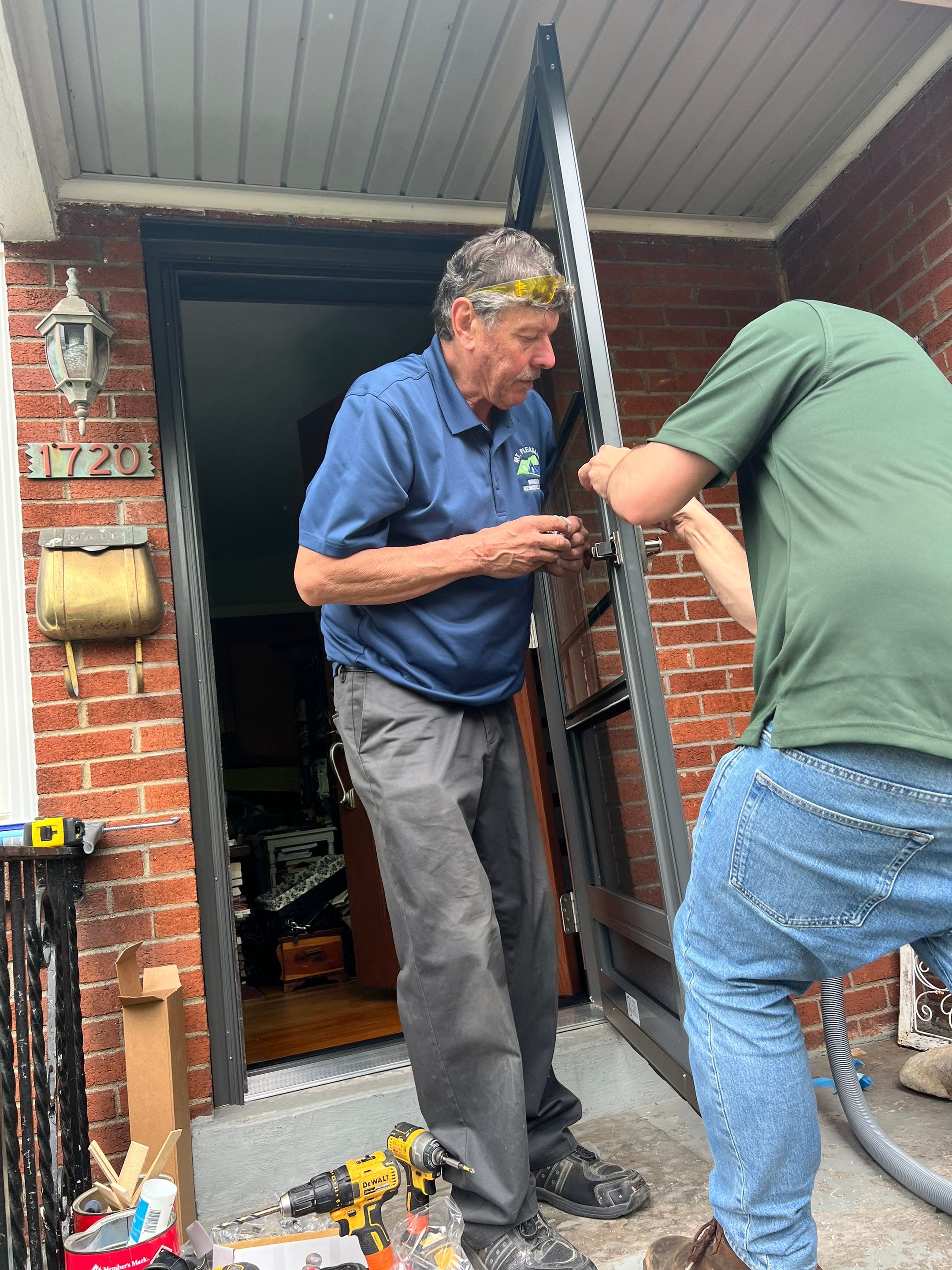 Kevin & Carol Rico Door & Window Project  by Mt. Pleasant Window & Remodeling Co.