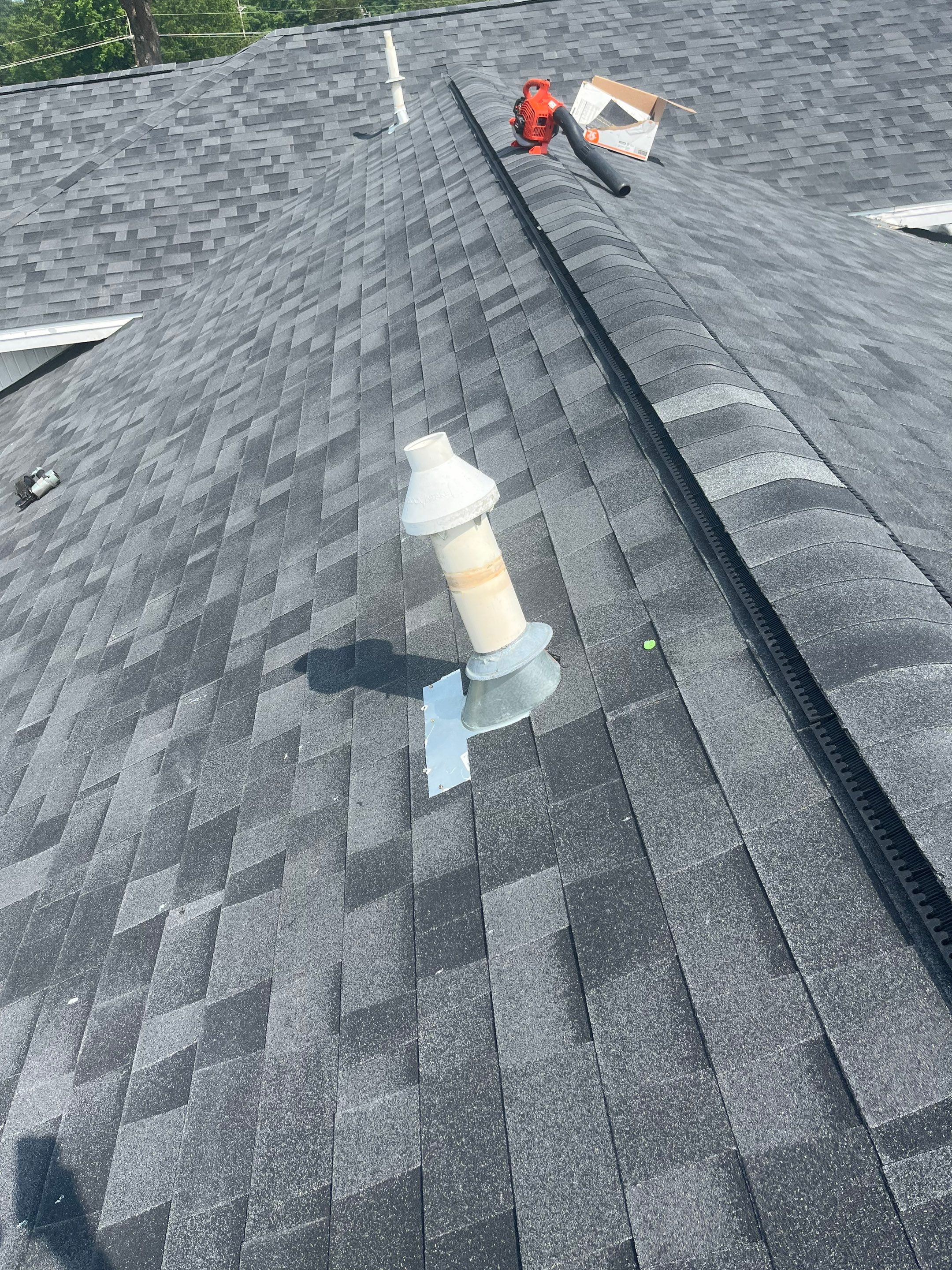 Residential Shingle Reroof using Malarkey Vista by Hostetler Roofing