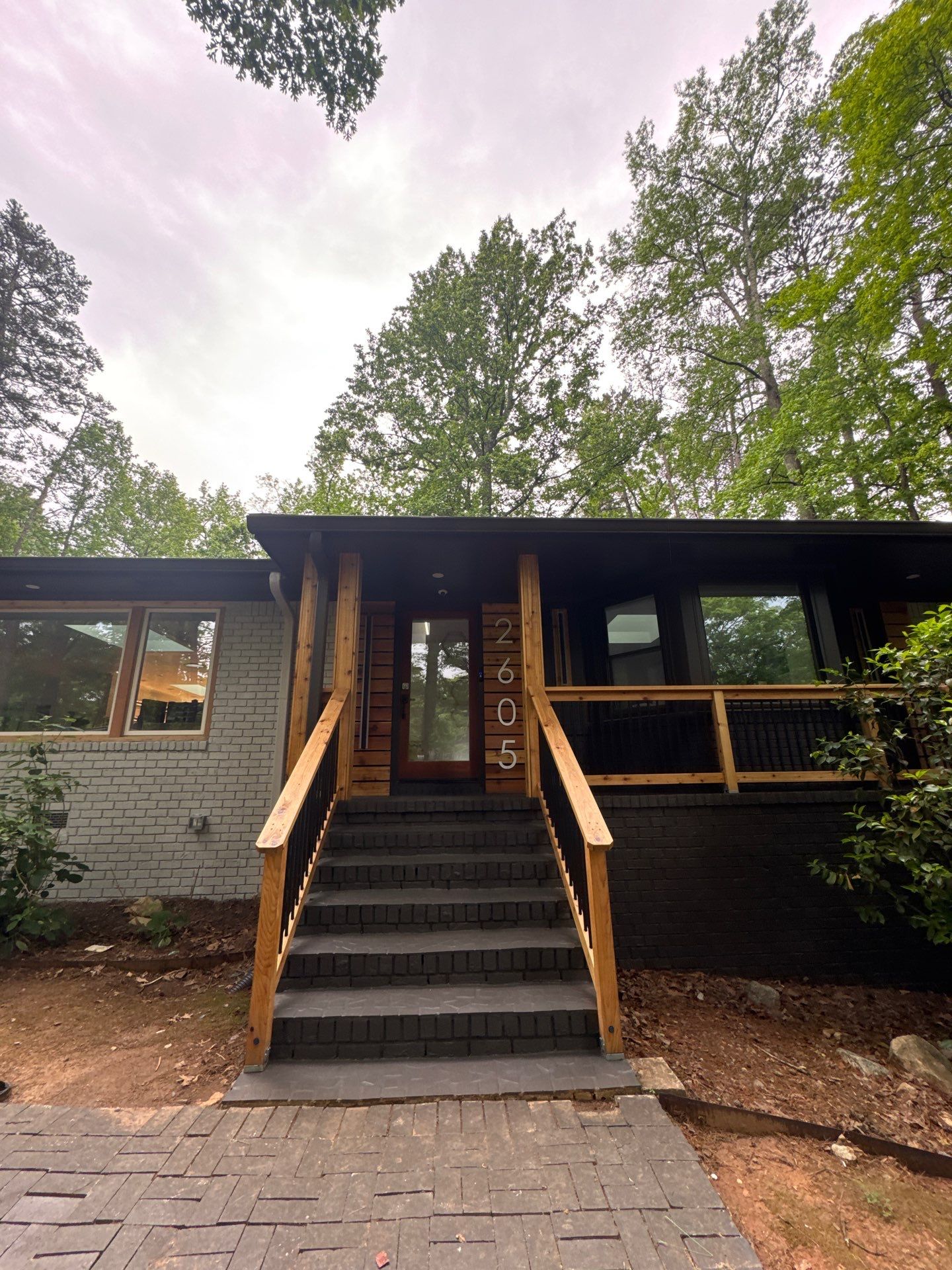 Modern Exterior Transformation and Multi-Tiered Deck Installation in Decatur by Swift Home Renovations