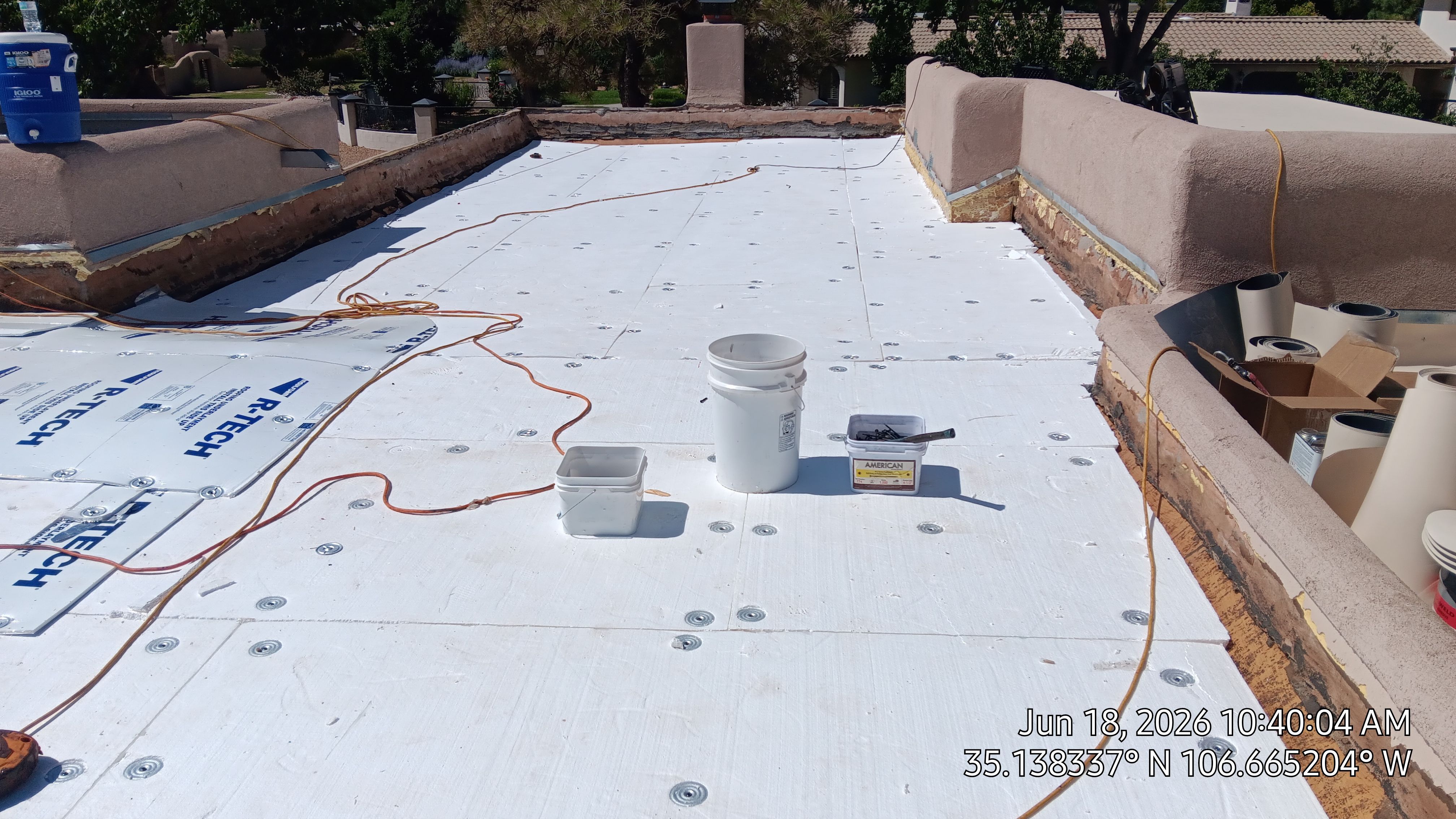 TPO Membrane Roof Replacement for Los Ranchos De Albuquerque Residence by Doyle Roof Masters Inc