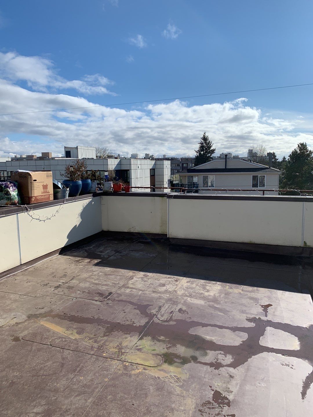 Ballard Rooftop Deck using IPE Tiles by Alki deck builders