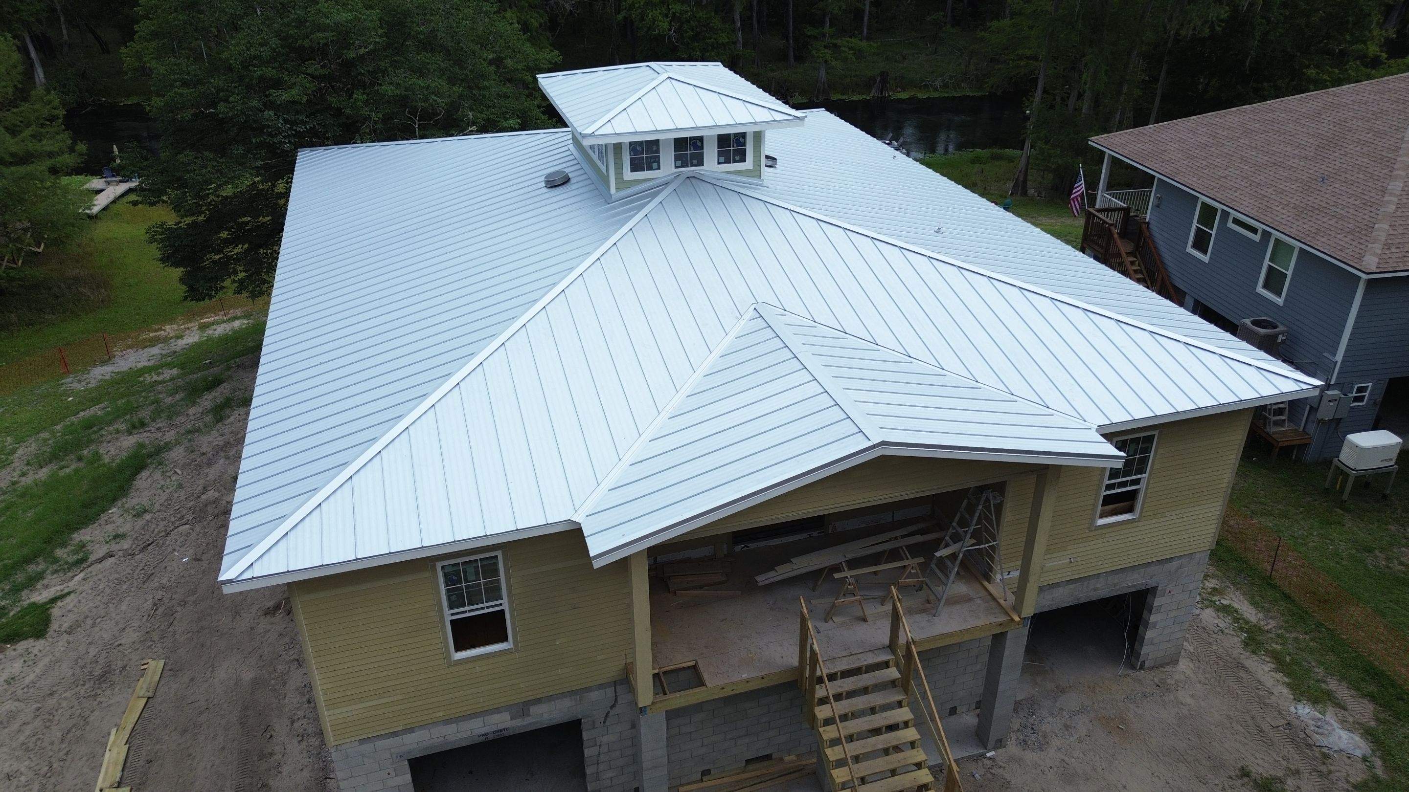 Standing Seam Metal Roof in Fort White, FL by Brehm Roofing