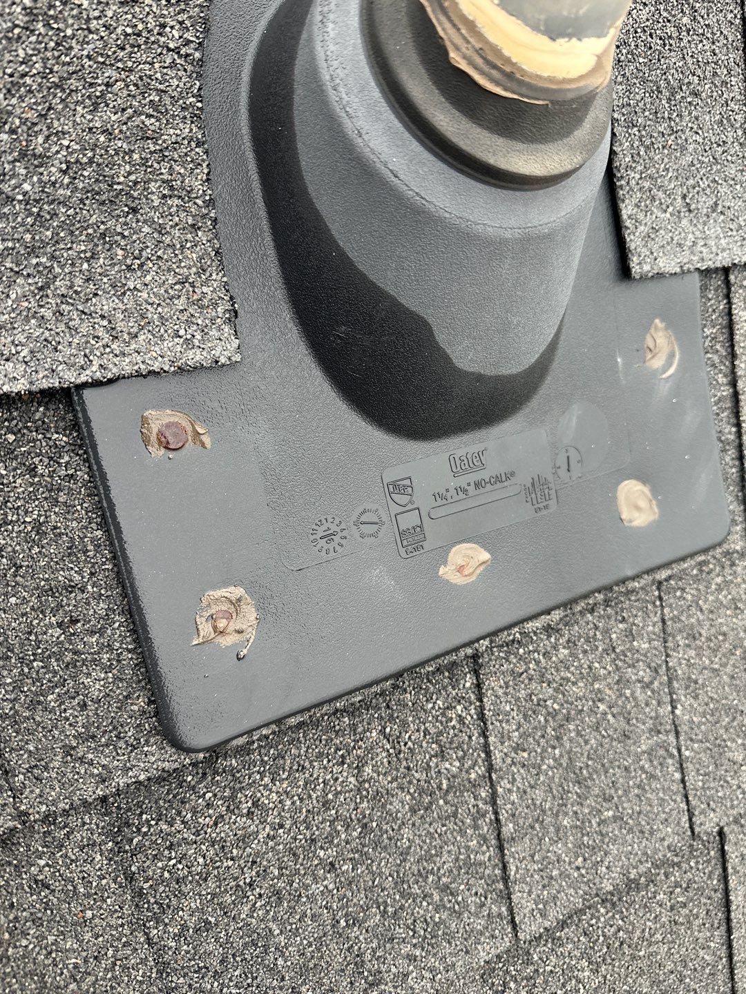 Hail Damage using Owen's Corning Duration (Lifetime) Shingles by Roof Repair Company