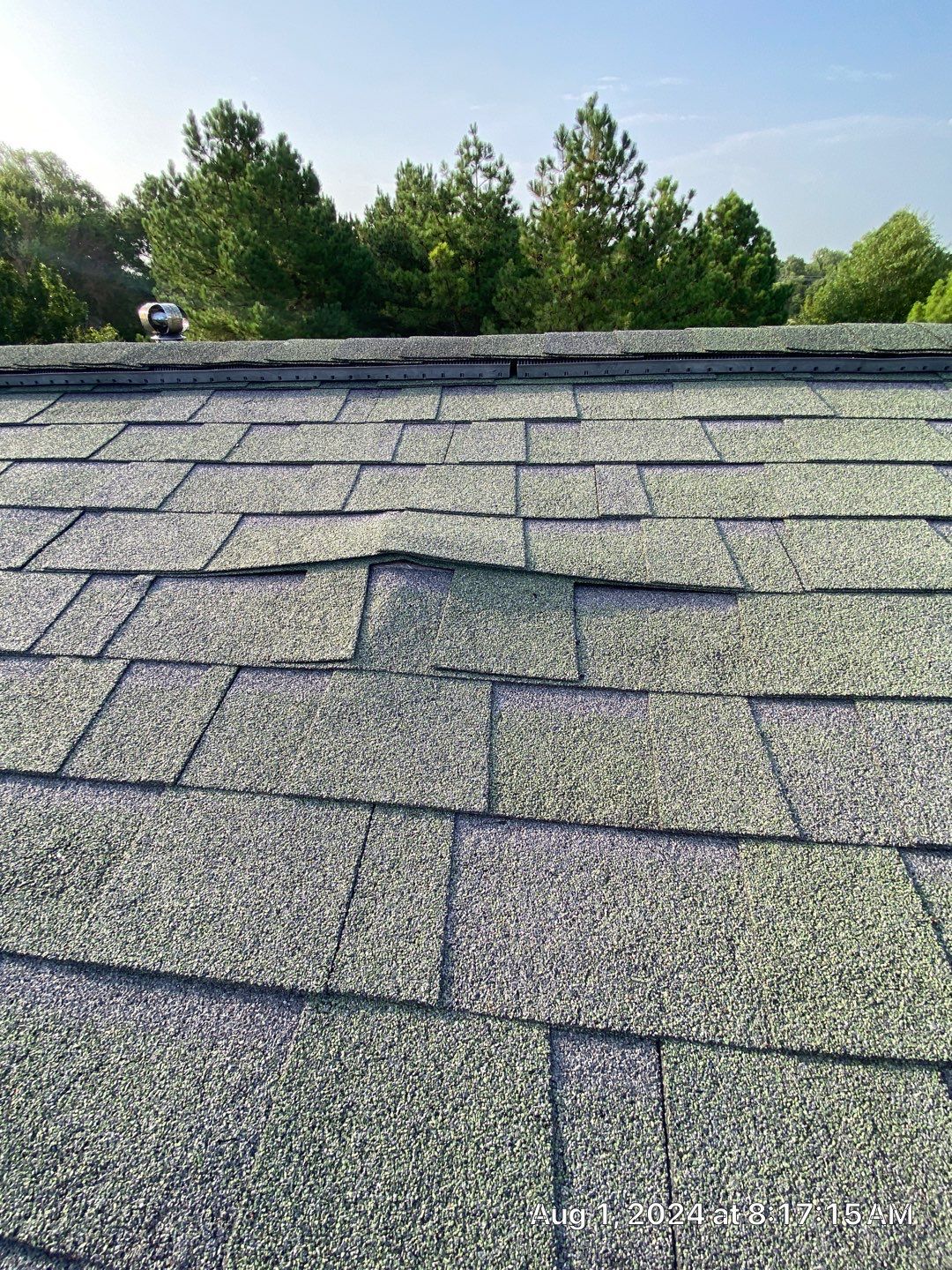 Hail Roof Inspection in Jenks by Decor Roofing & Restoration