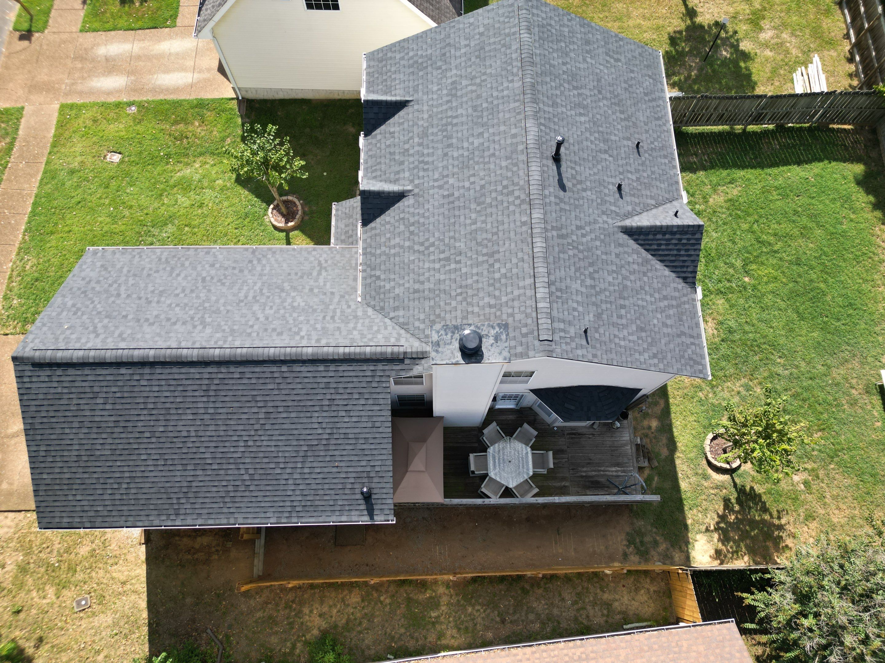 Moire Black Re-Roof by Royal House LLC