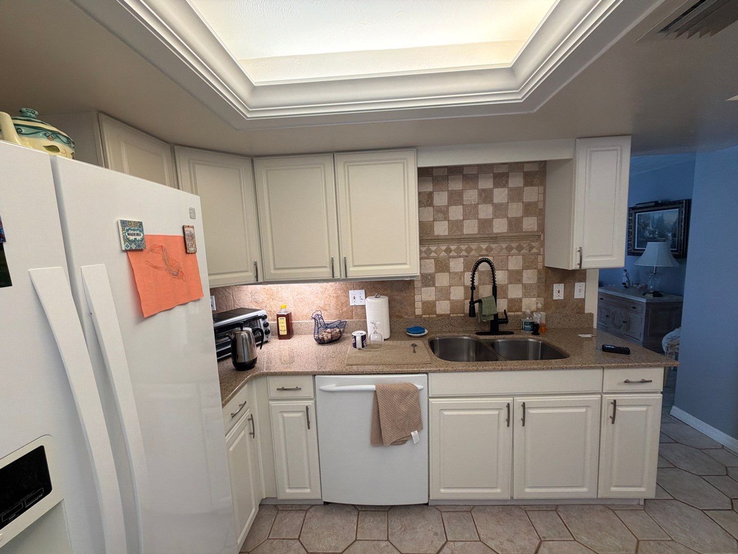Completely Re-imagined Modern Condominium Kitchen Remodel  by Acies Renovations