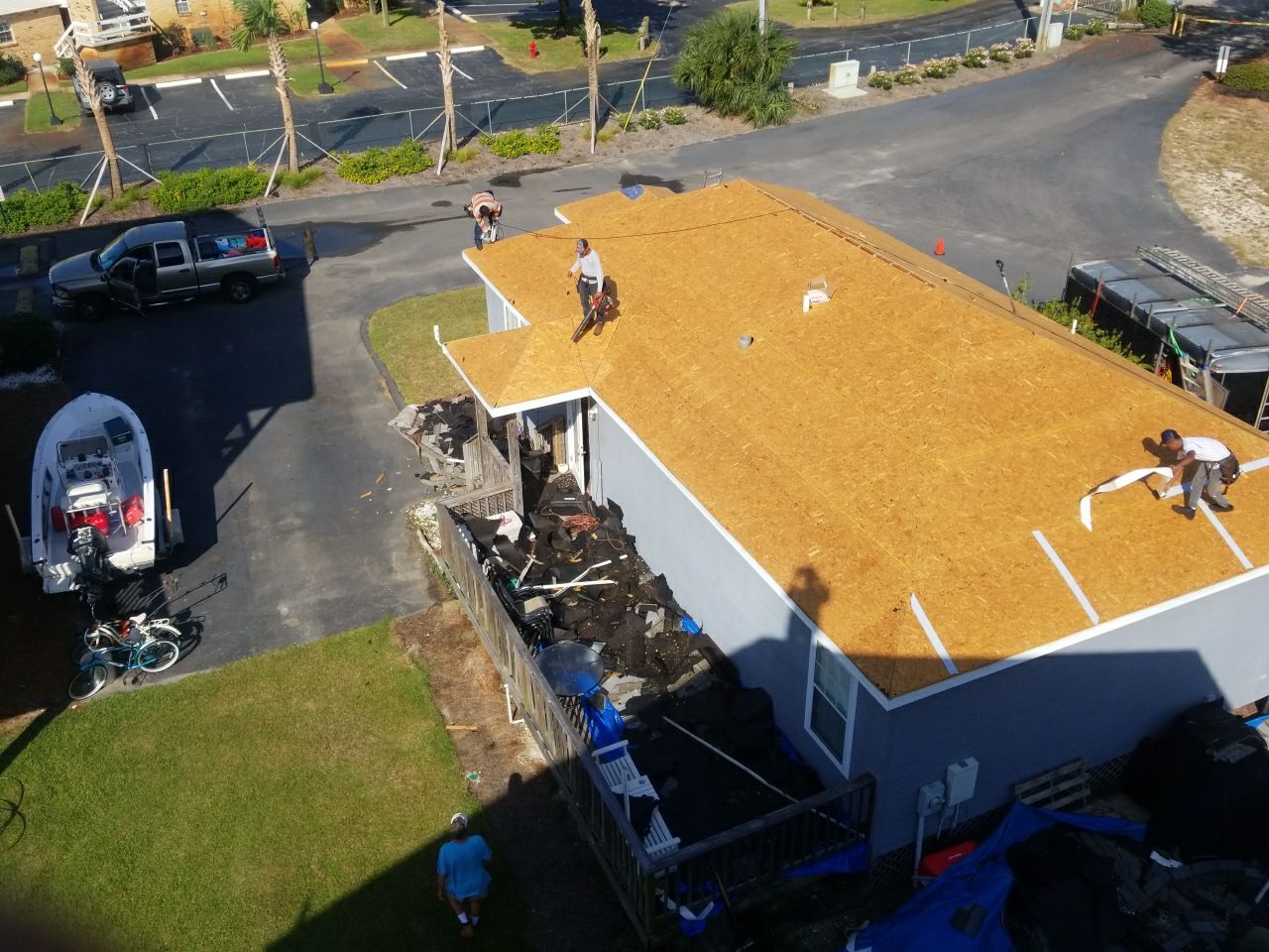 Residential Roofing Installation using Roof Replacement by American Roofing & Construction LLC