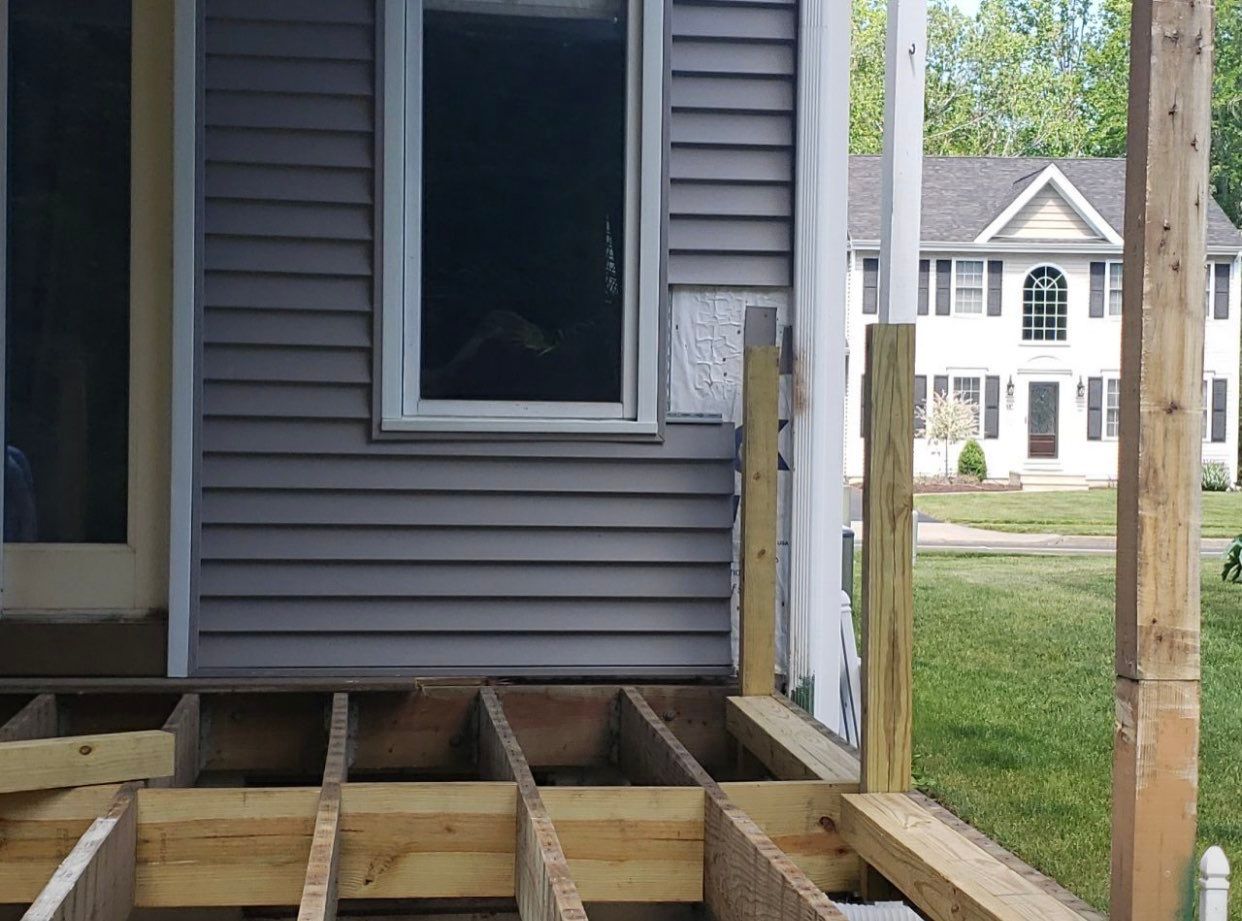 Siding Repair using Certainteed Monogram 4" Double 4 by A Plus Exterior