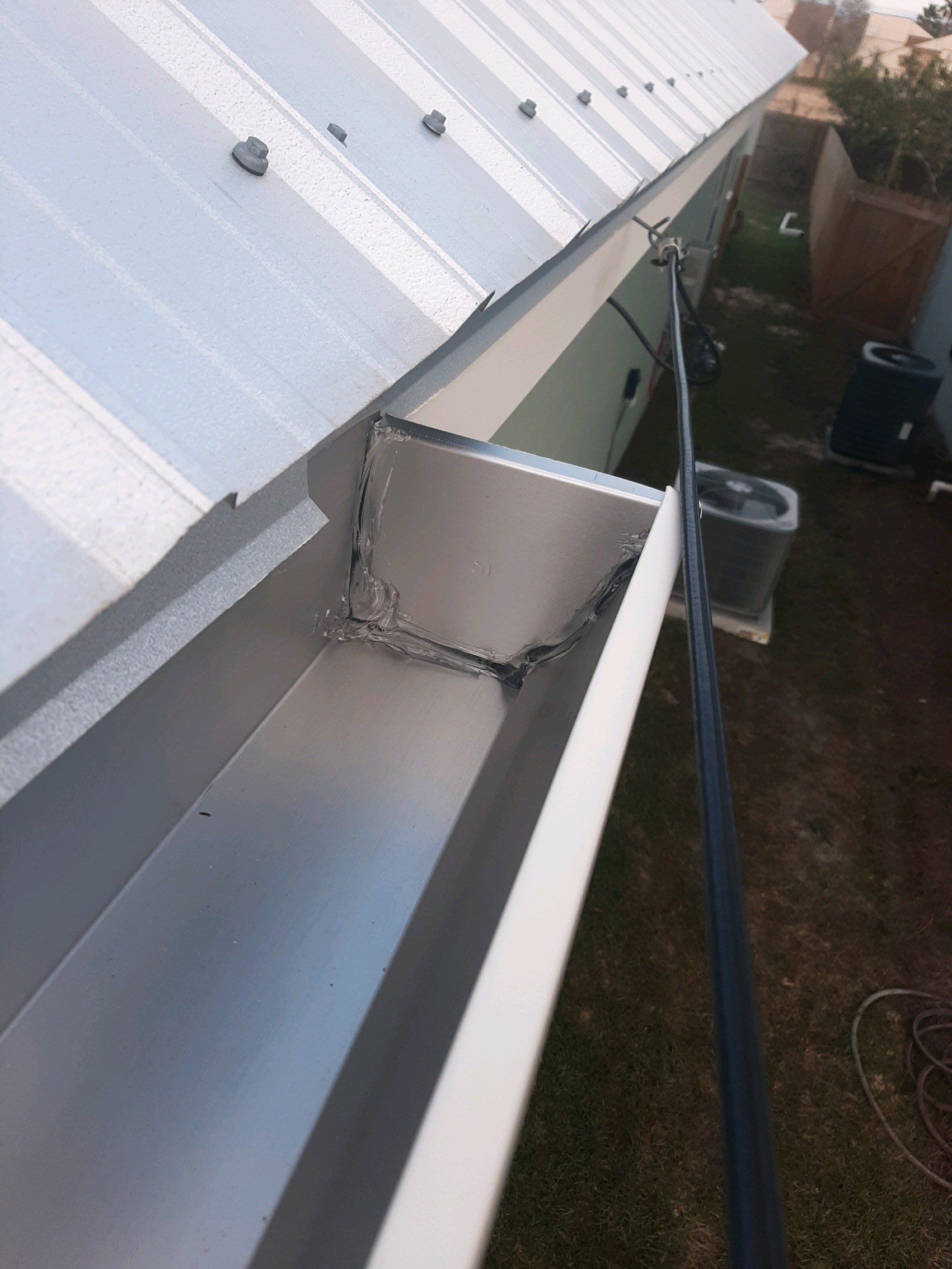 Seamless Gutter Installation Using K-Style Gutters And Gutter Guards by Gutter Professors