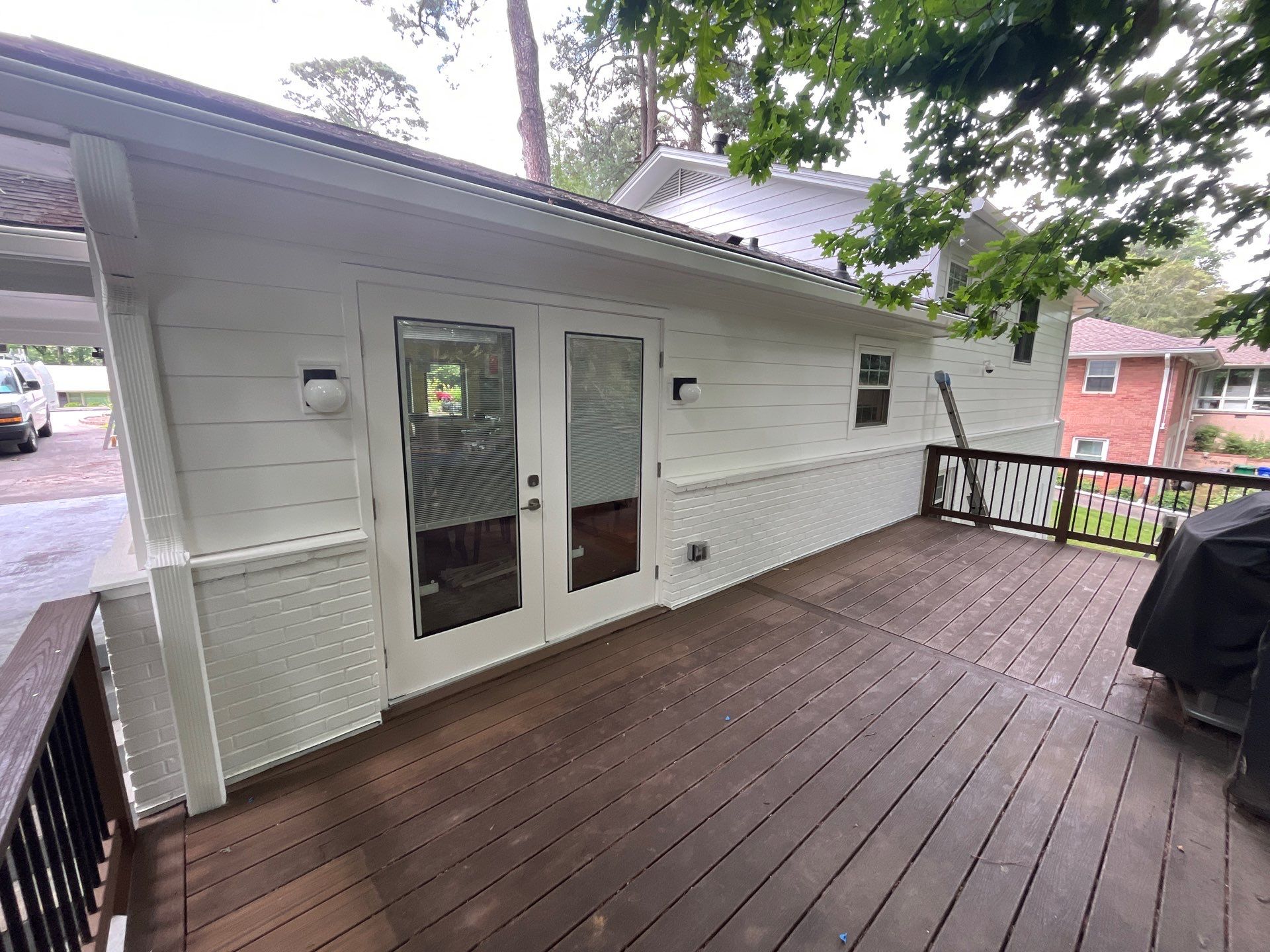 Siding and Door Replacement with Exterior Painting in Atlanta, GA by Nelson Exteriors