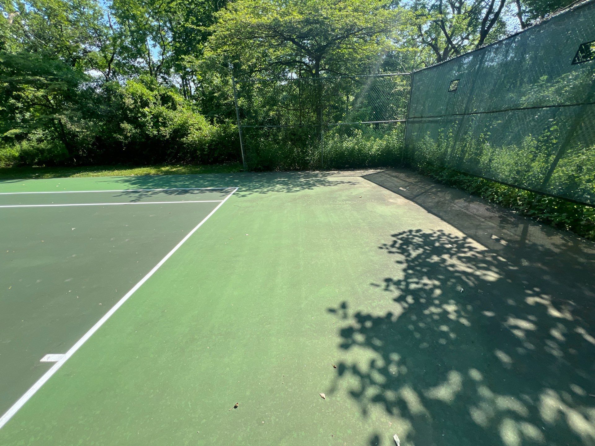 Deck, Patio, and Tennis Court Cleaning by Northern Power Washing LLC.