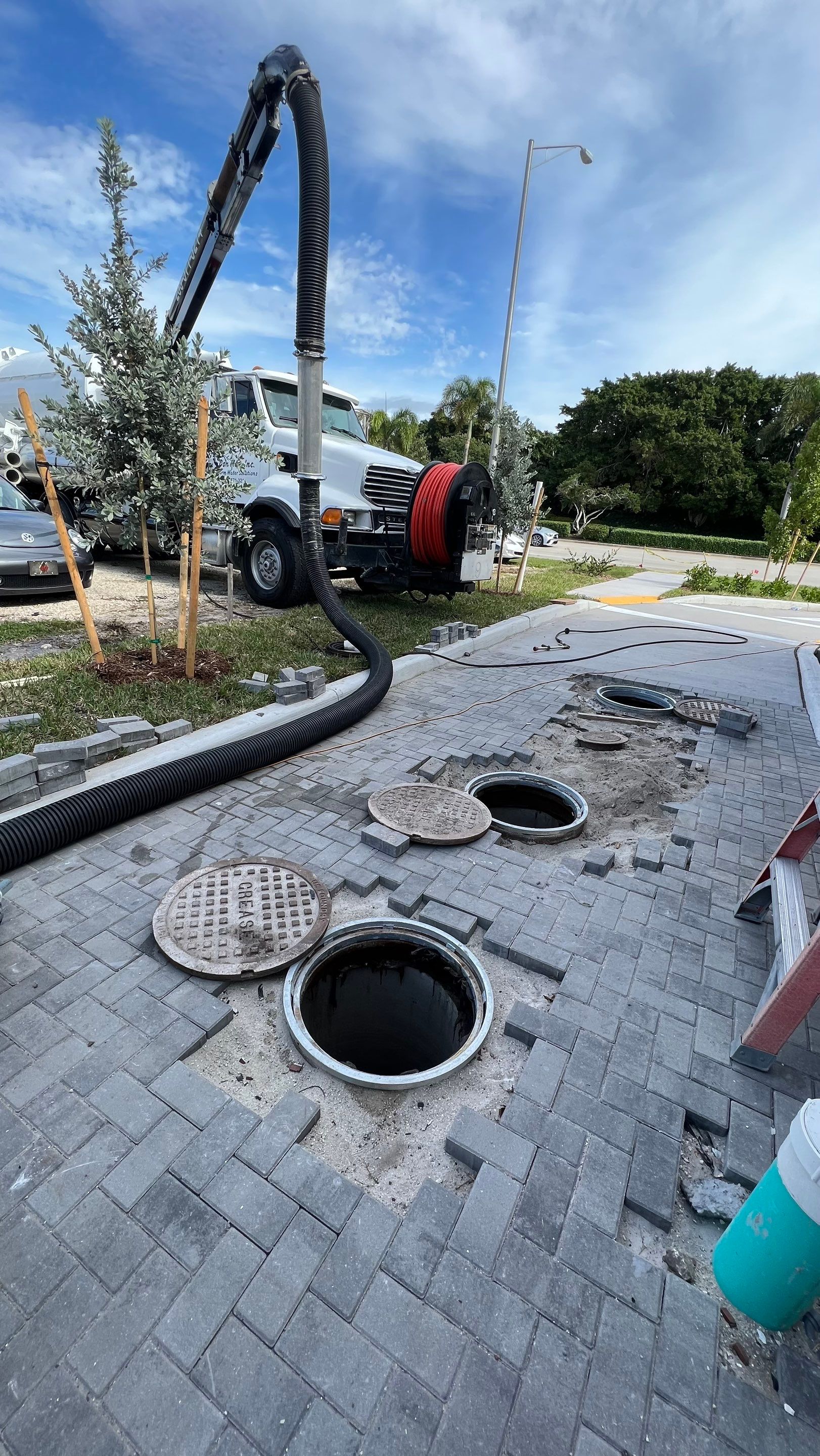 New Carwash Collection Tank Cleaning by Don Mar, Inc. Storm Water Solutions