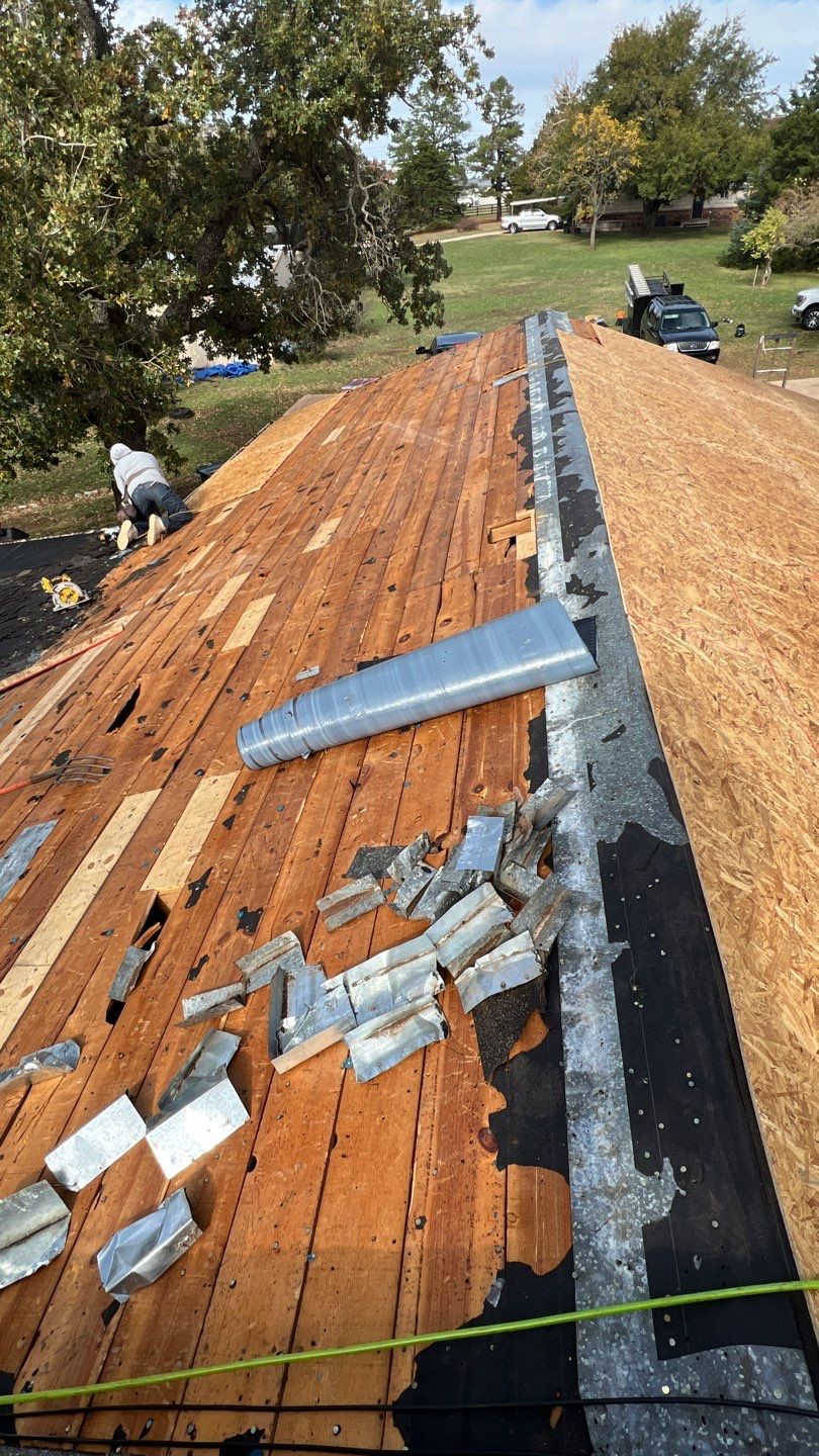 Residential Roofing Installation using GAF Natural Shadow  by A & H Roofing and Contracting