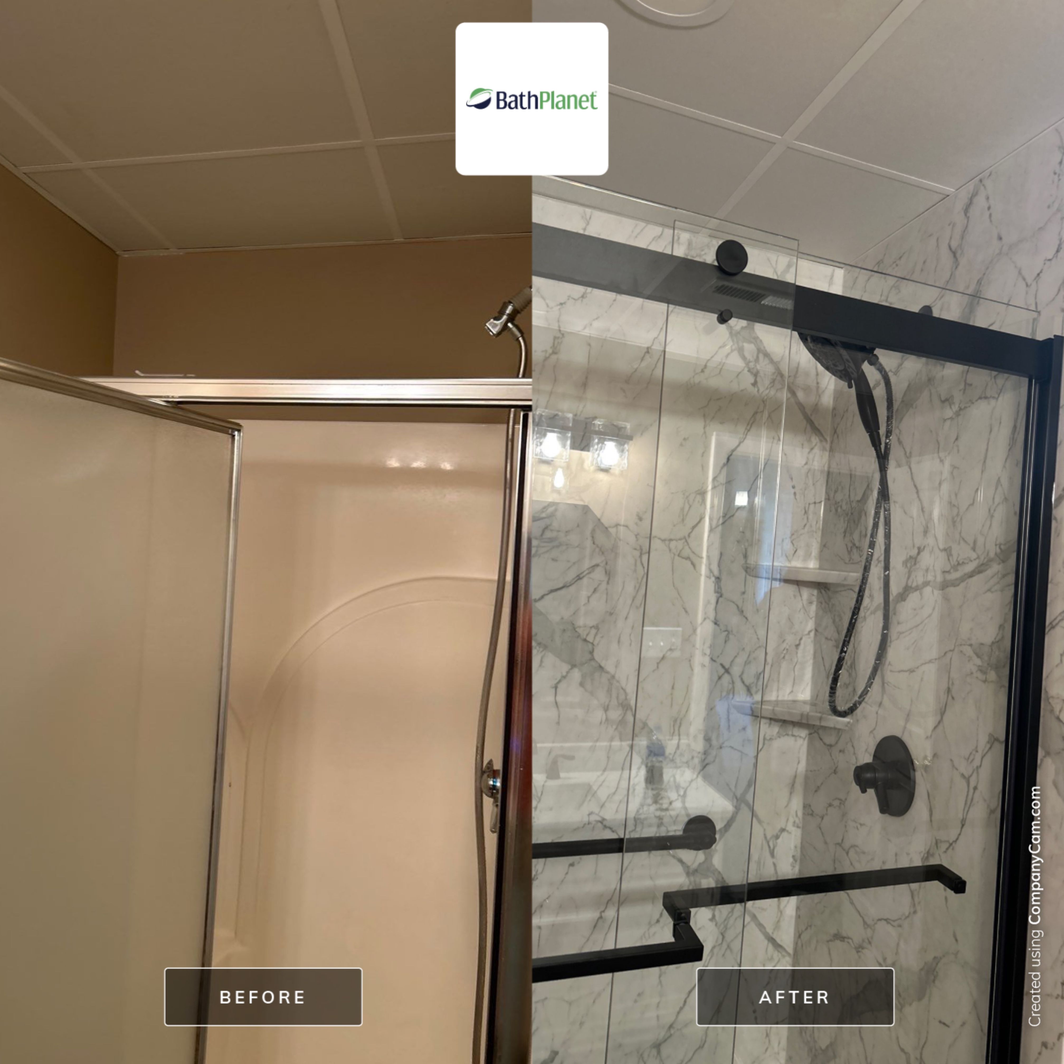 Shower Upgrade Remodel by BathPlanet SW Virginia